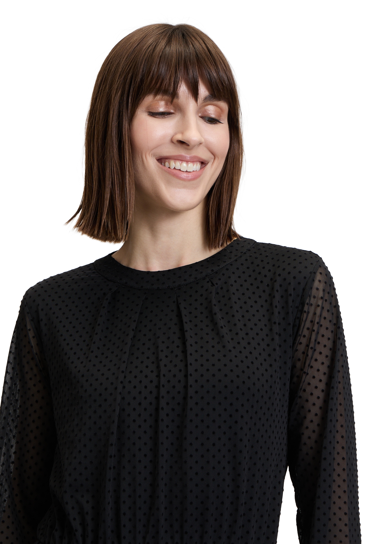 Betty&Co Sommerkleid »Betty & Co Damen Stufenkleid langarm«, Druck