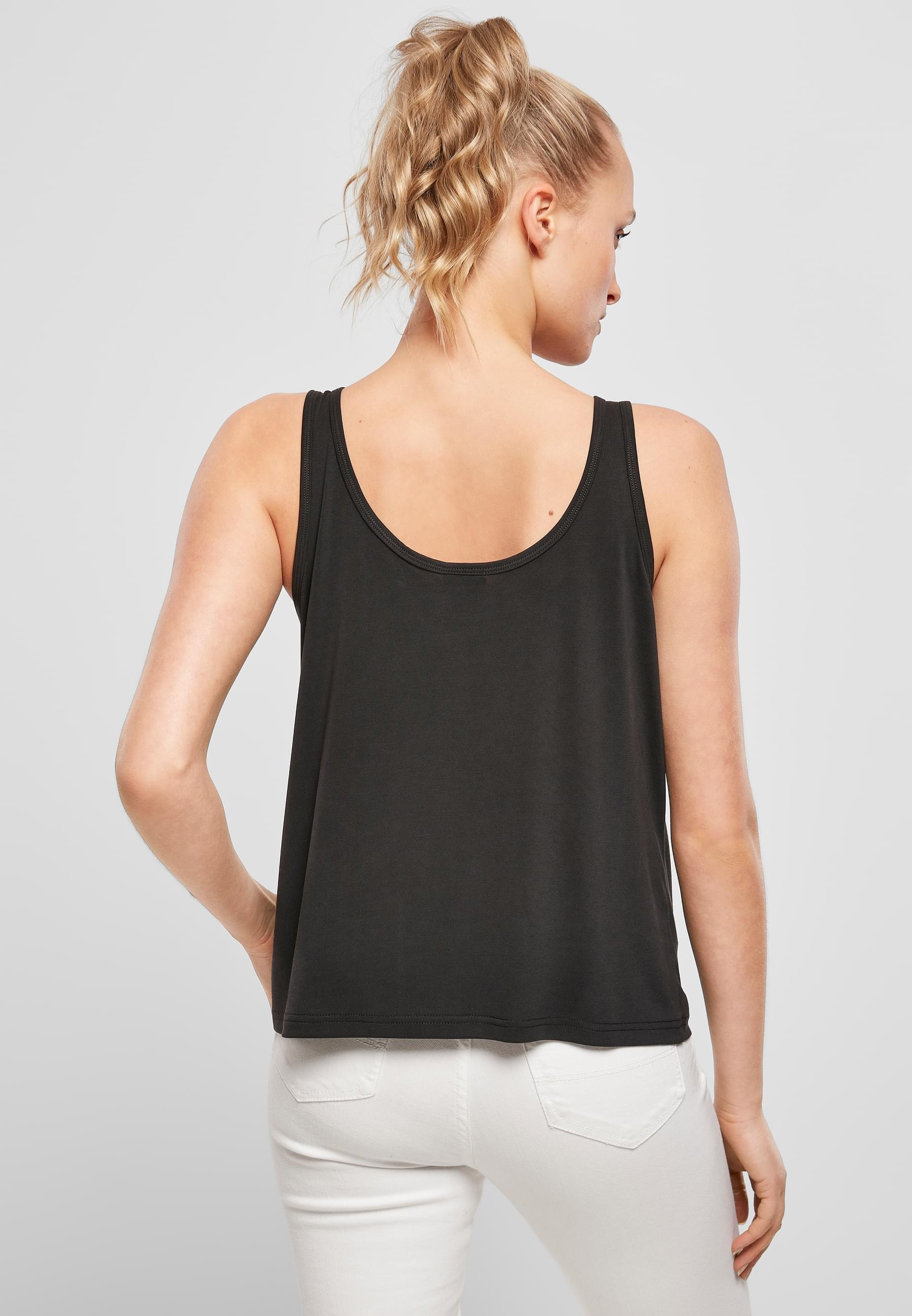 URBAN CLASSICS Muskelshirt »Urban Classics Damen Ladies Modal Loose Top«, (1 tlg.)