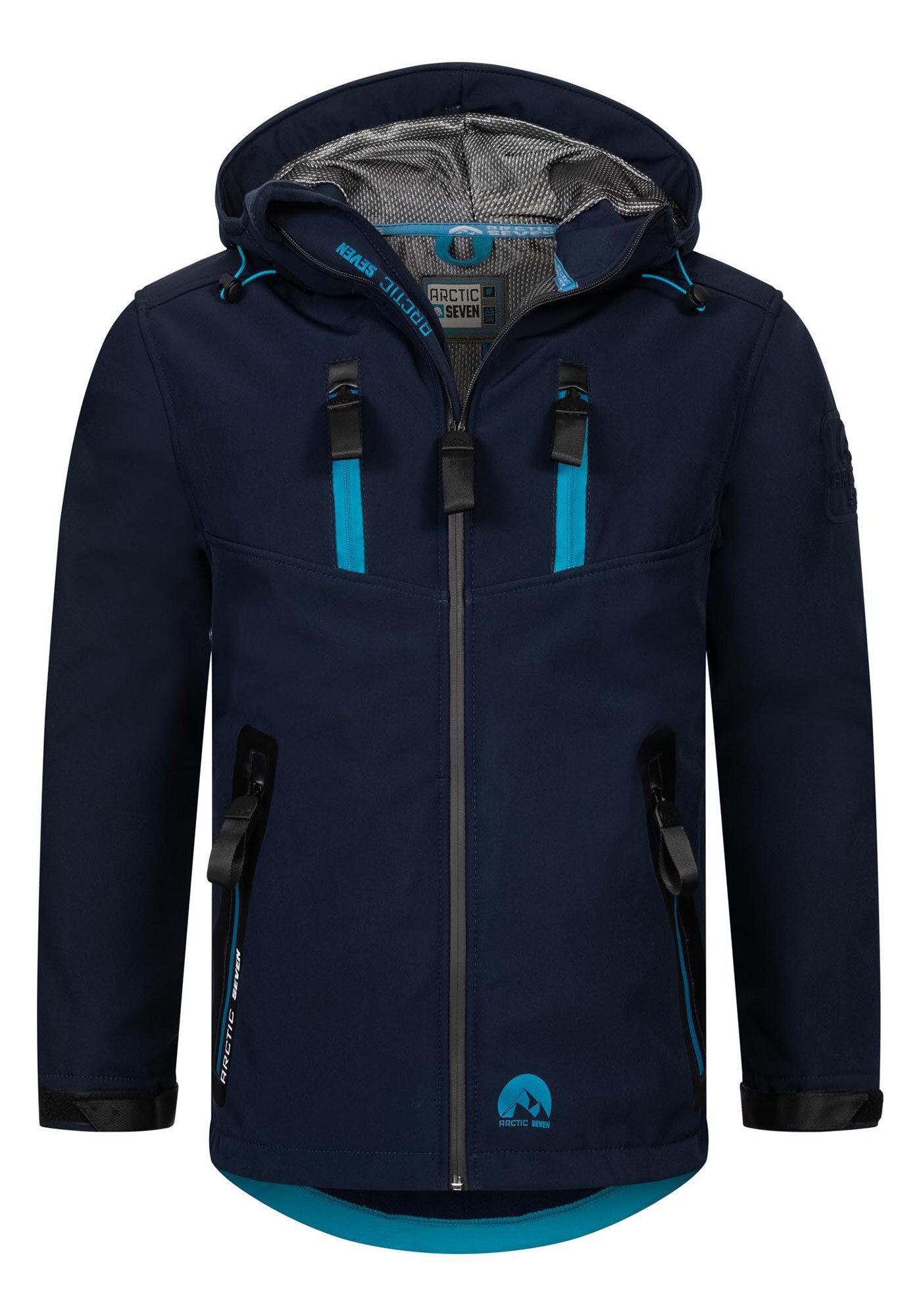 Arctic Seven Softshelljacke "ASLasaro", mit Fleecestoff innen