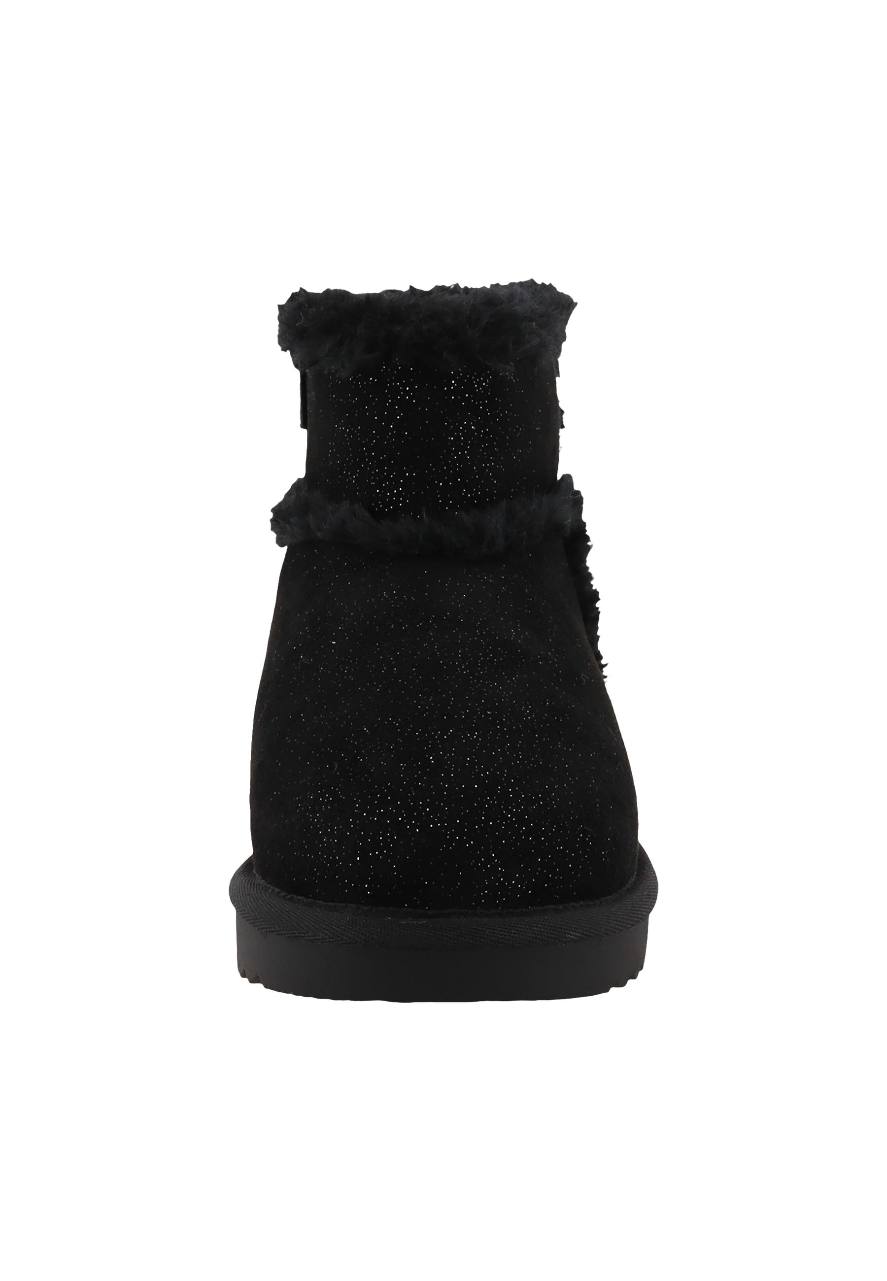 Stiefel TOM TAILOR "Tom Tailor Short Boots", Mädchen, Gr. 37, schwarz, Polyester, unifarben, Schuhe Stiefel