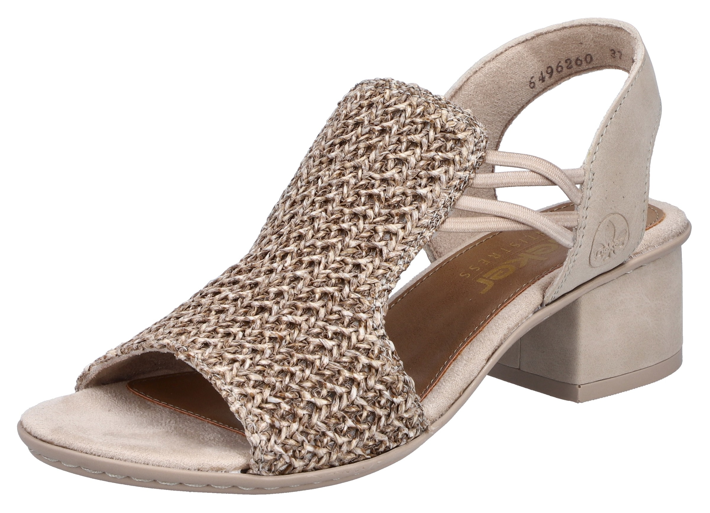 Rieker Sandalette, Sommerschuh, Schaftsandale mit seitlichen Gummizügen für günstig online kaufen