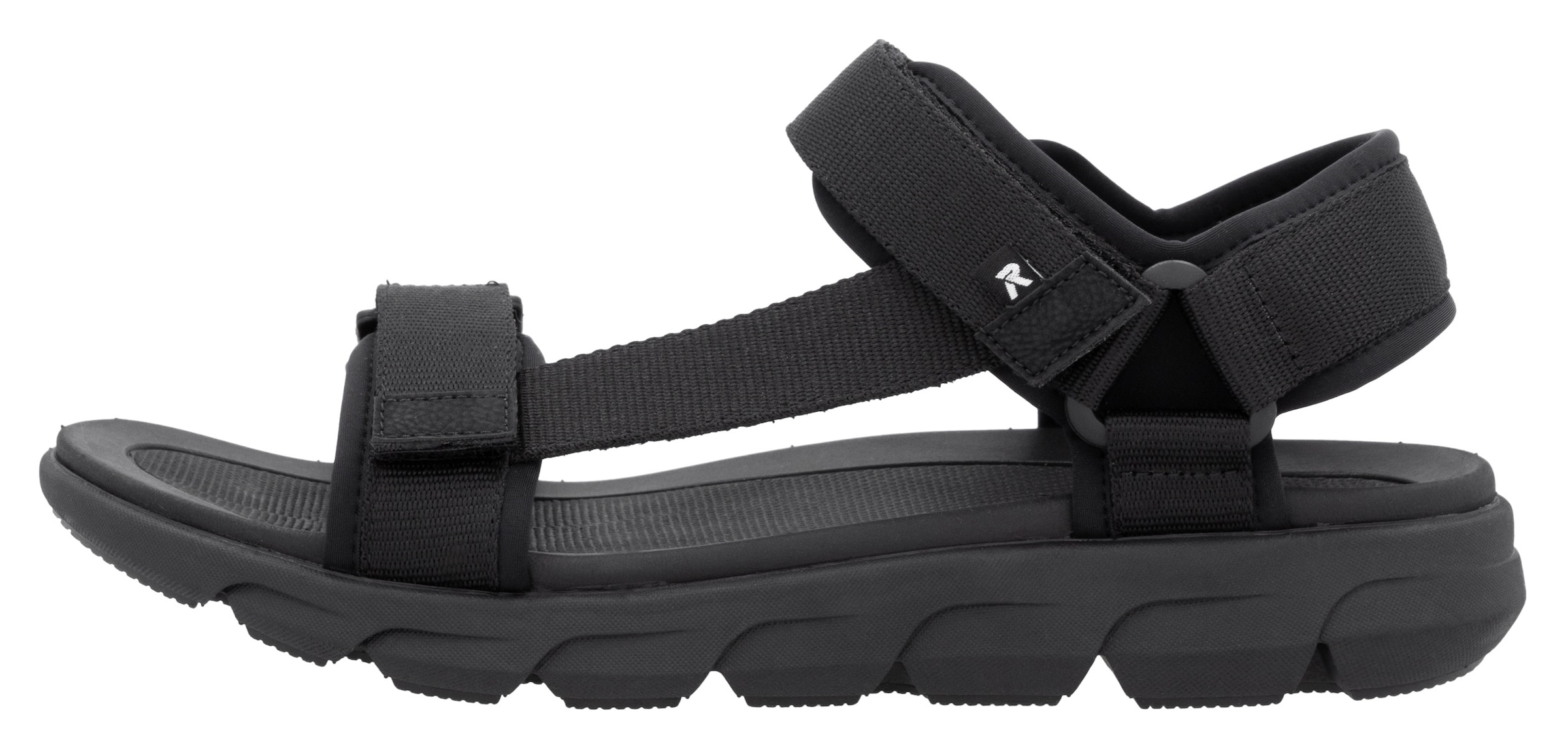 RIEKER Sport Sandale »Orlando«, Sommerschuh, Outdoorsandale, Maschinenwäsche, mit Klettverschlüssen