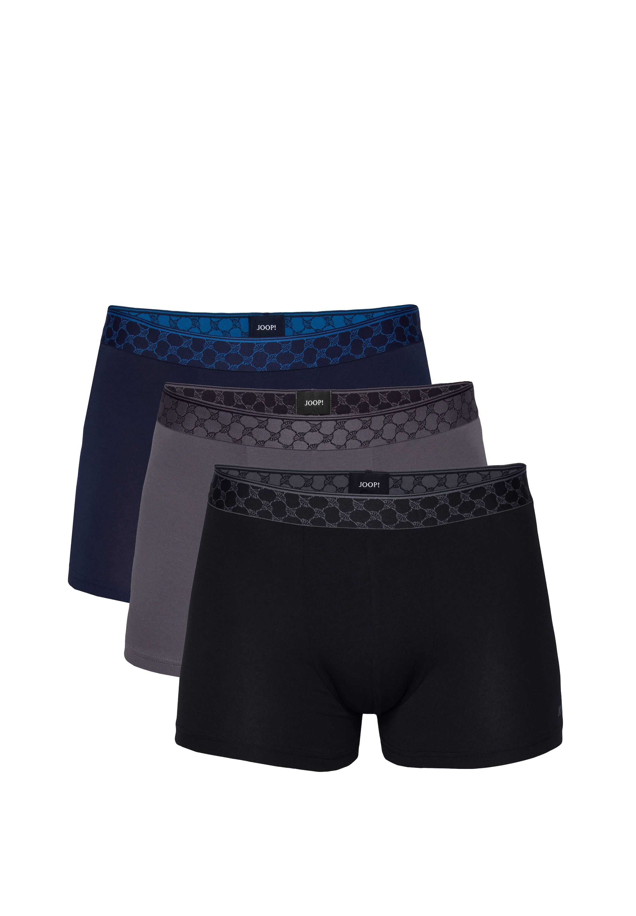JOOP Boxershorts "Everyday" 3er Pack, ohne Eingriff, Cornflower-Logobund, B günstig online kaufen