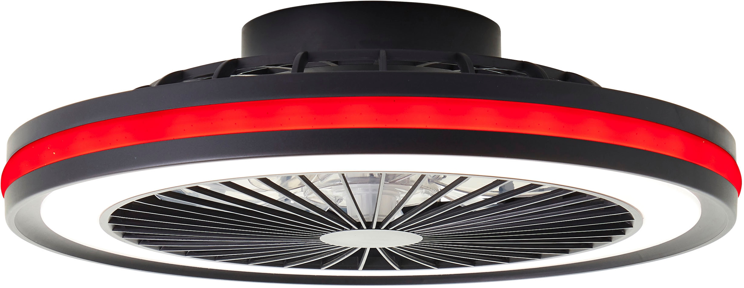 Brilliant LED Deckenleuchte »Palmero«, mit Ventilator, Ø 47 cm, IC-RGB, 5000 lm, dimmbar, 2700-6500 K
