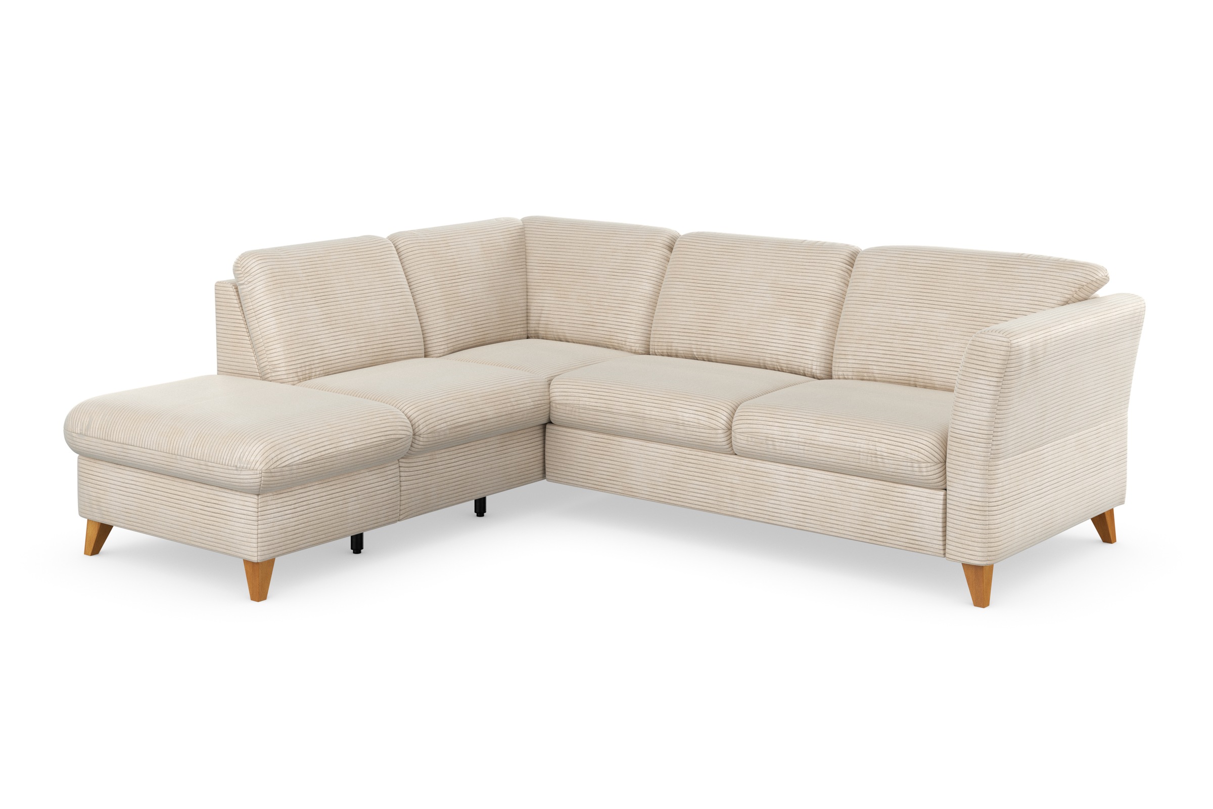 Home affaire Ecksofa »Trelleborg L-Form« wahlweise mit Bettfunktion und Bettkasten, inkl. Federkern-Polsterung