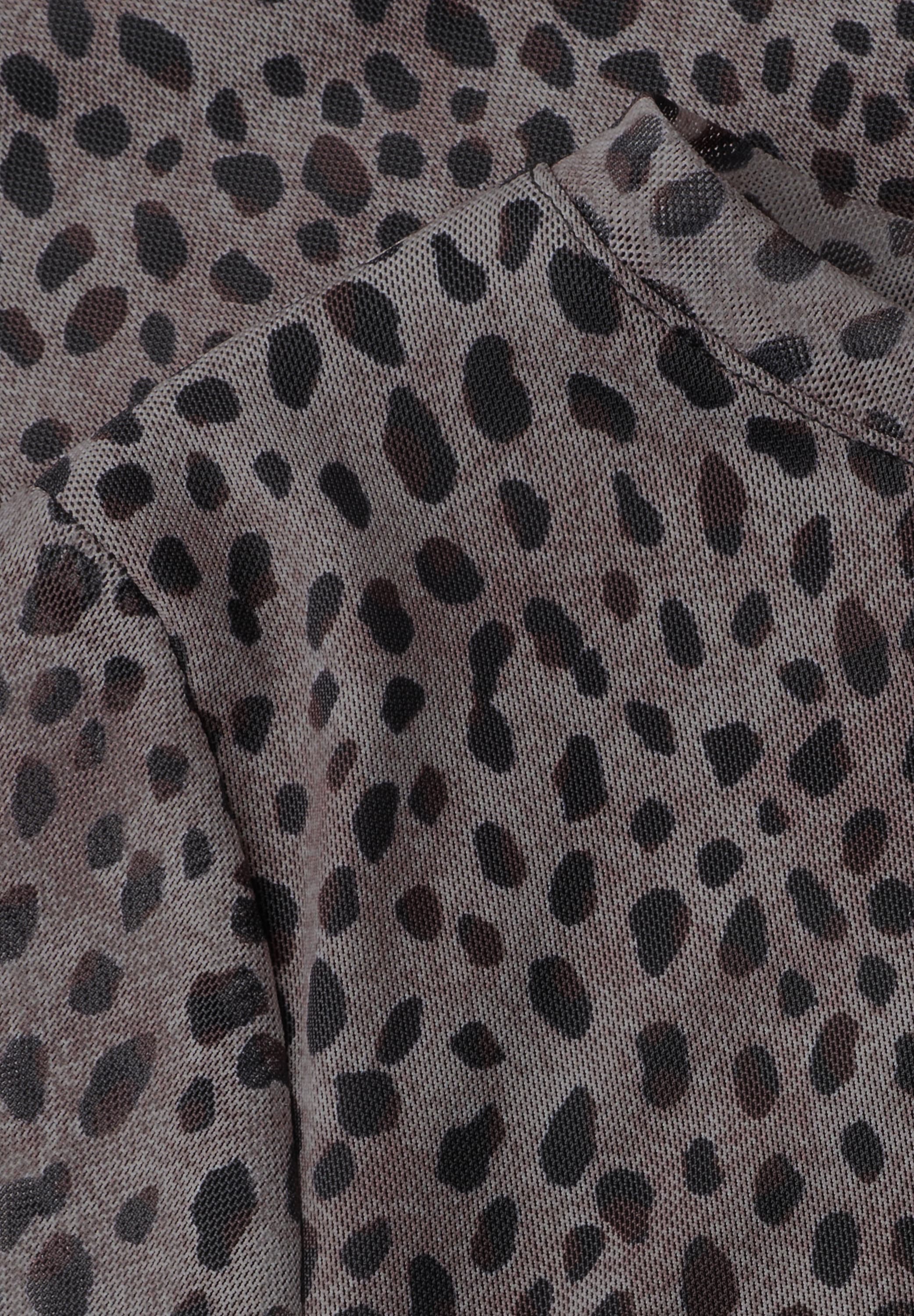 STREET ONE Print-Shirt aus elastischem Materialmix