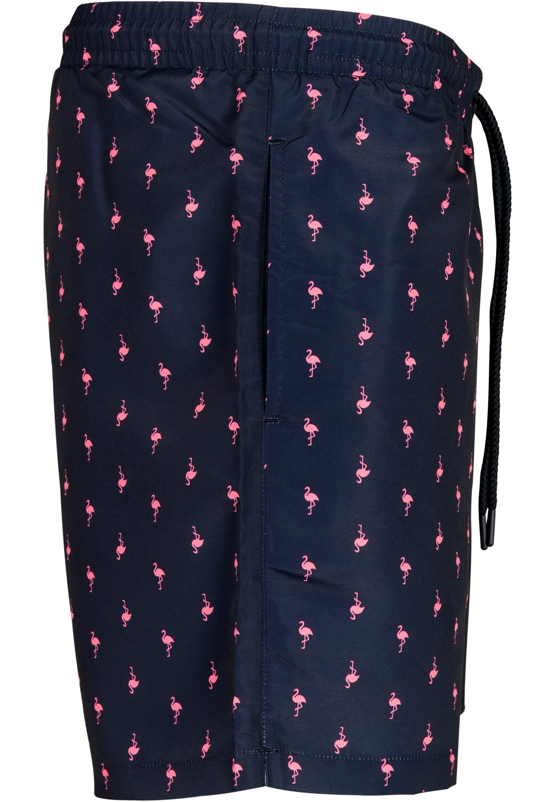 URBAN CLASSICS Badeshorts »Urban Classics Herren Pattern Swim Shorts«