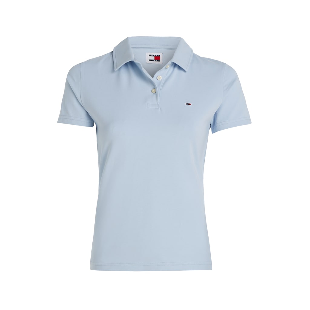 Tommy Jeans Poloshirt, mit kurzer Knopfleiste