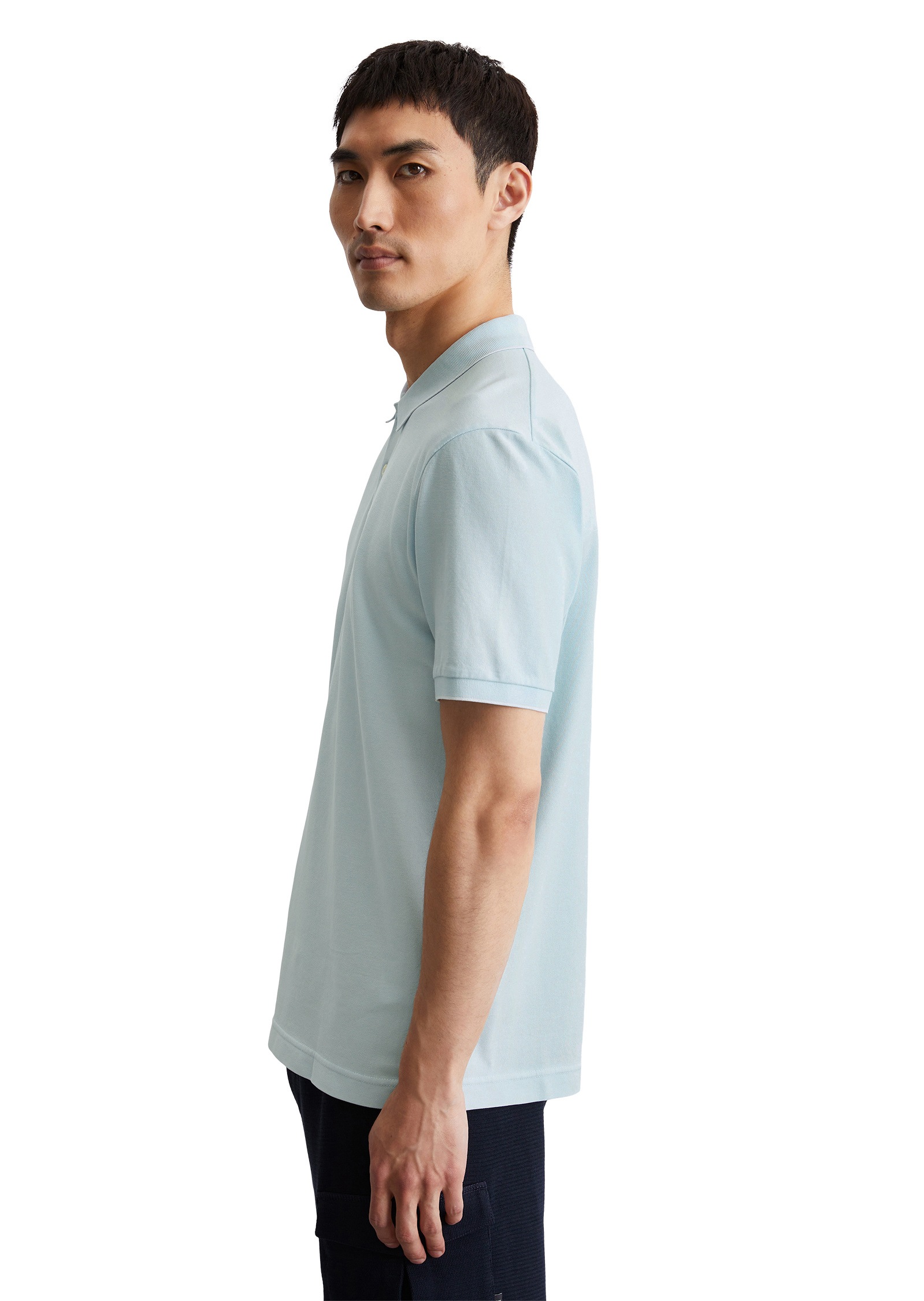 Marc O'Polo Poloshirt »aus Bio-Baumwoll-Mix«