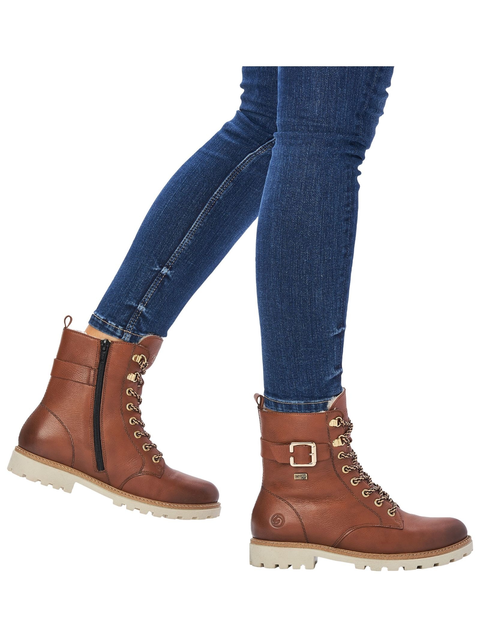 Remonte Schnürstiefelette »Remonte Stiefelette Glattleder«