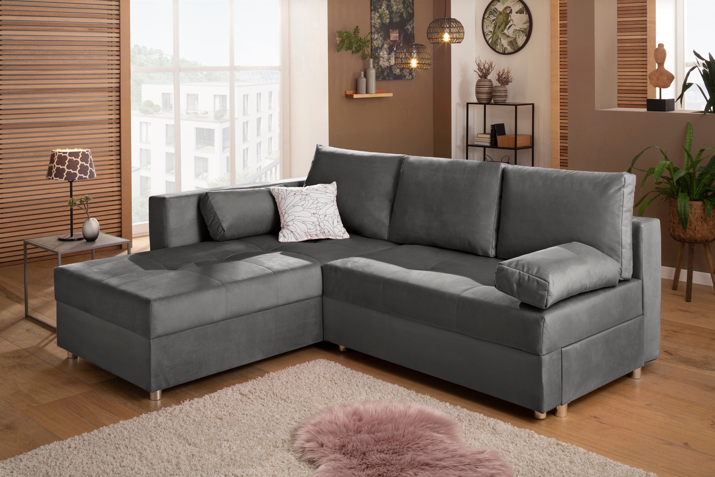 Home Affaire Italia L-Form Corner Sofa: Practical German Design Meets Everyday Comfort