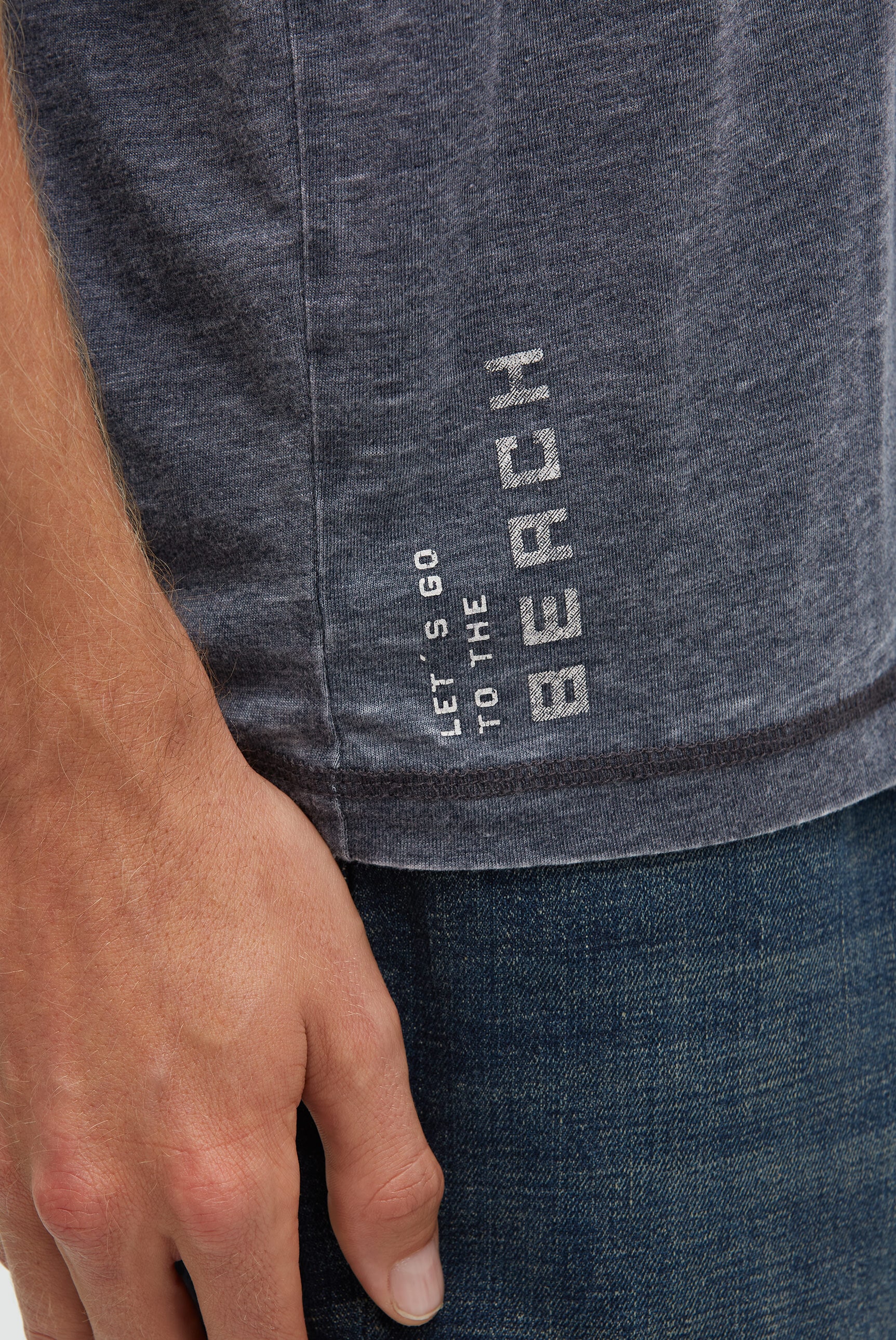 CAMP DAVID Rundhalsshirt mit Baumwolle