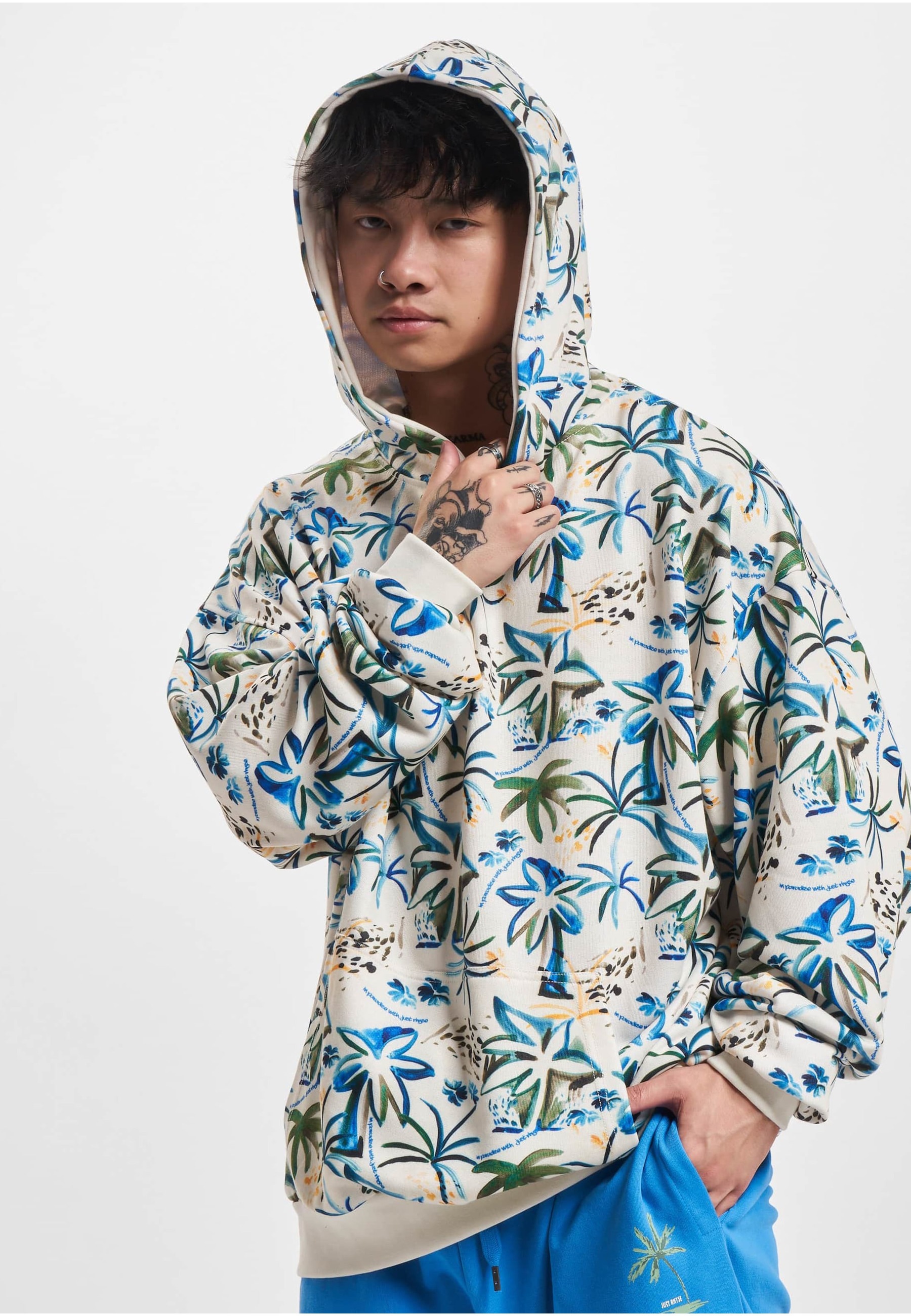 Thumbnail - Just Rhyse Kapuzenpullover "Just Rhyse Herren Just Rhyse Hoody Waikiki" 1 Stk.