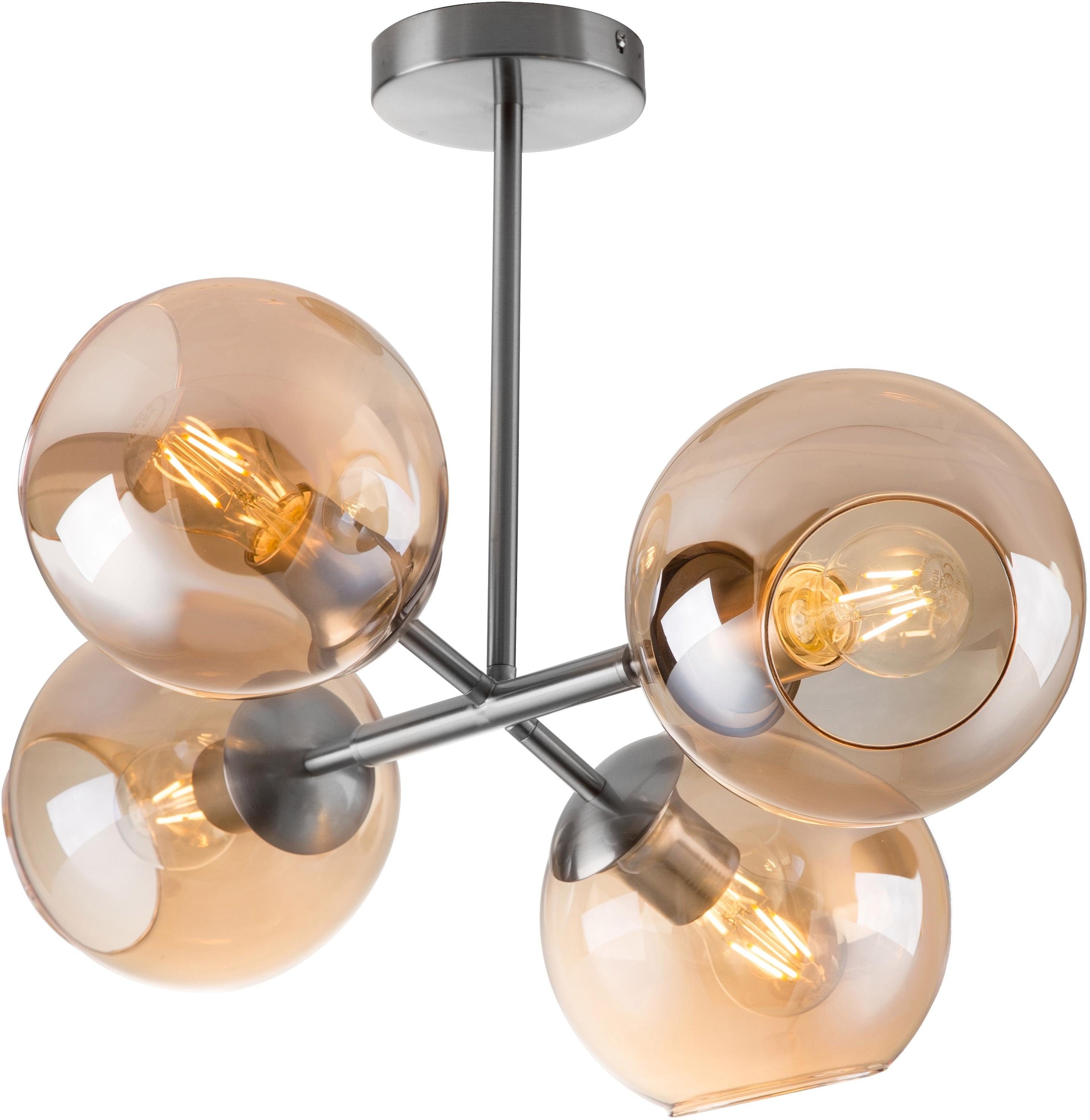 Nino Leuchten LED Deckenleuchte »Pilar«, 4 flammig-flammig, LED Deckenlampe
