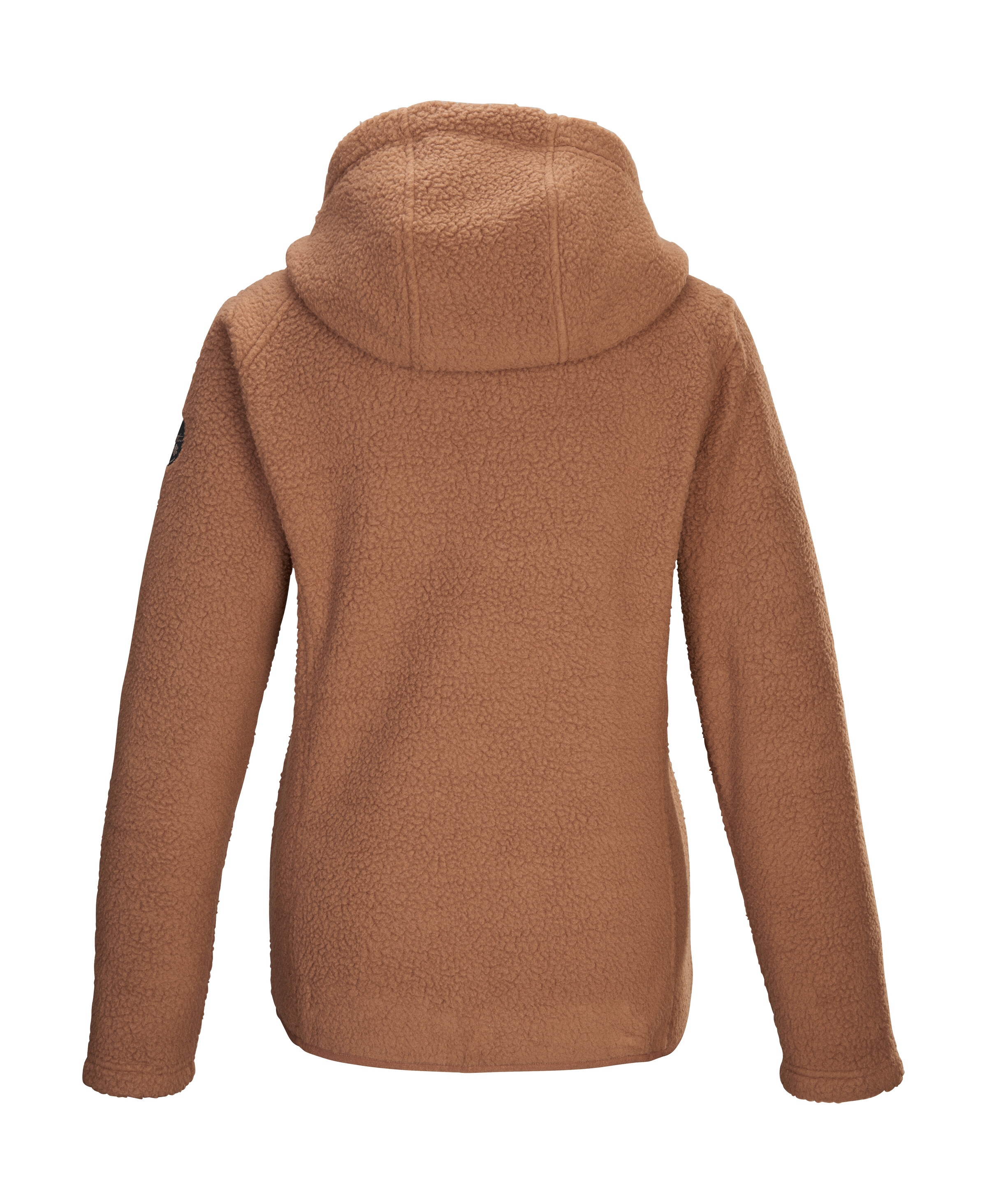 Killtec Fleecejacke »KSW 108 WMN FLC JCKT«, Fleecejacke in Hybridoptik, regulierbare Kapuze, Kinnschutz
