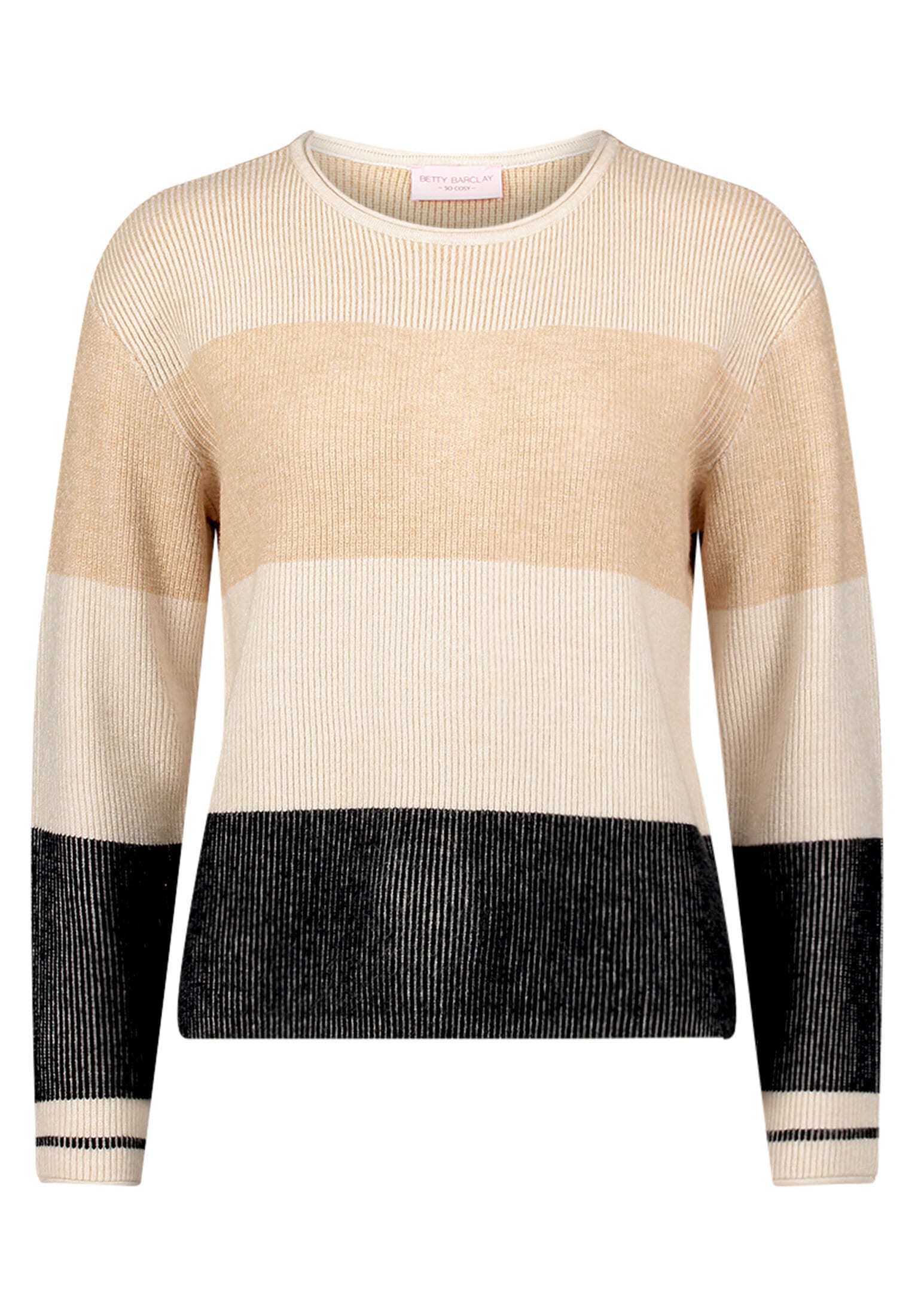 Betty Barclay Strickpullover »Damen mit Rippenstruktur« 1 tlg.