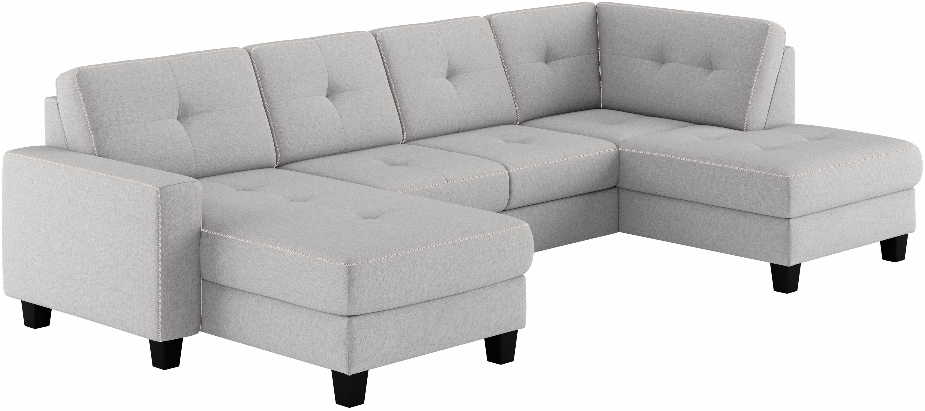 Thumbnail - PLACES OF STYLE Wohnlandschaft "Varese" wahlweise mit Bettfunktion und Bettkasten