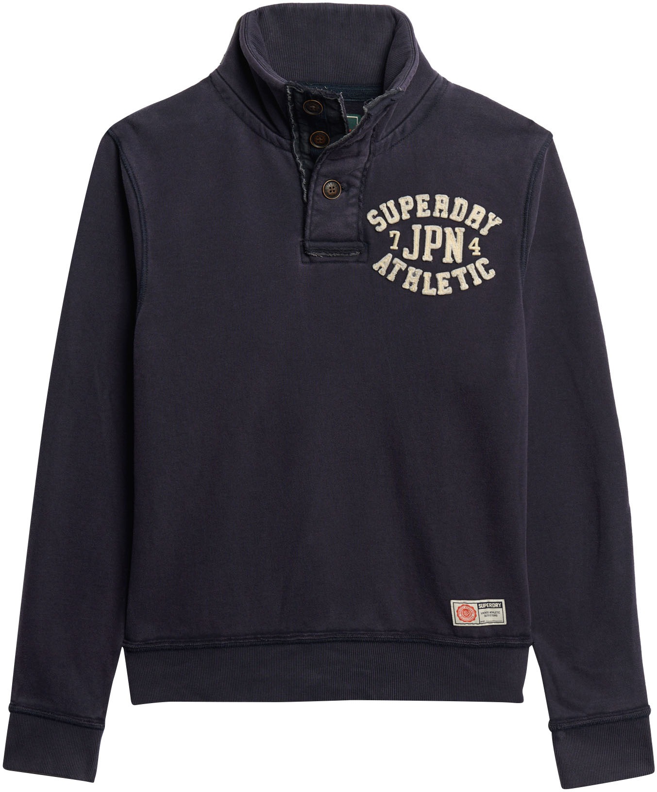 Superdry Sweatshirt »Vintage Athletic Henley Jumper«