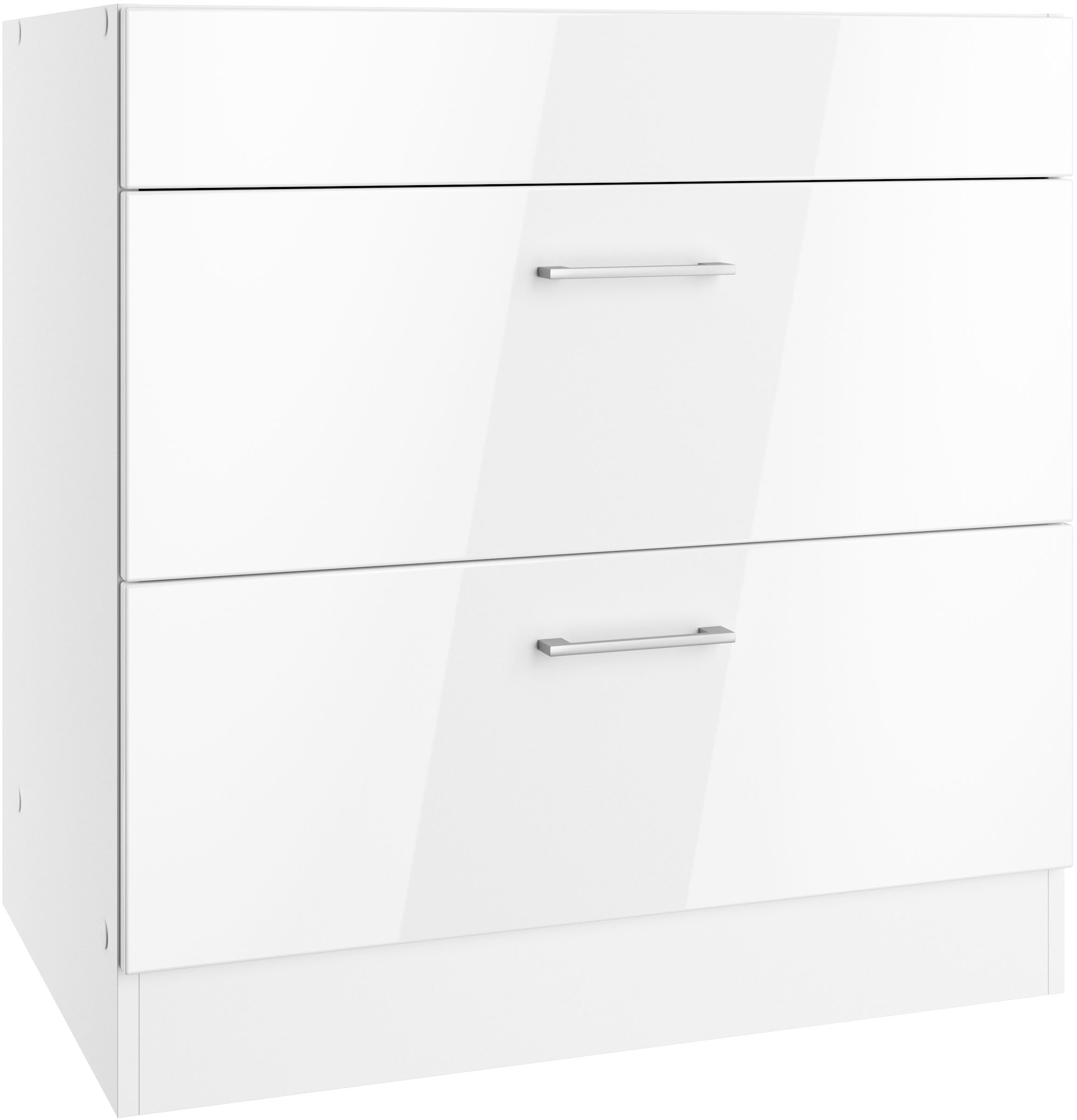 KOCHSTATION Kochfeldumbauschrank "KS-Milan" Kochfeldumbau 80 cm, matte oder günstig online kaufen