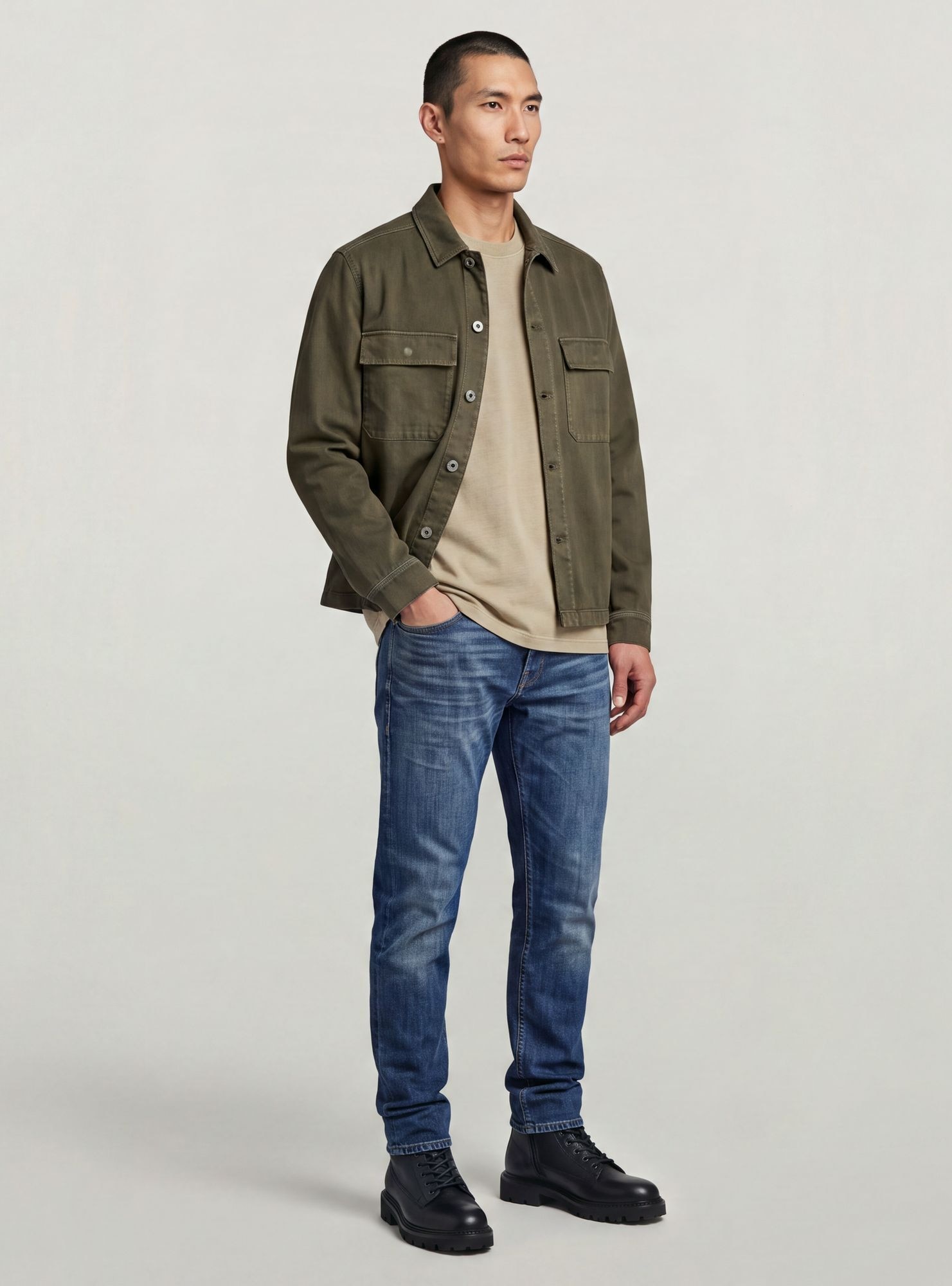G-STAR T-Shirt »Oversized-T-Shirt mit Waschung und mehreren Grafiken«