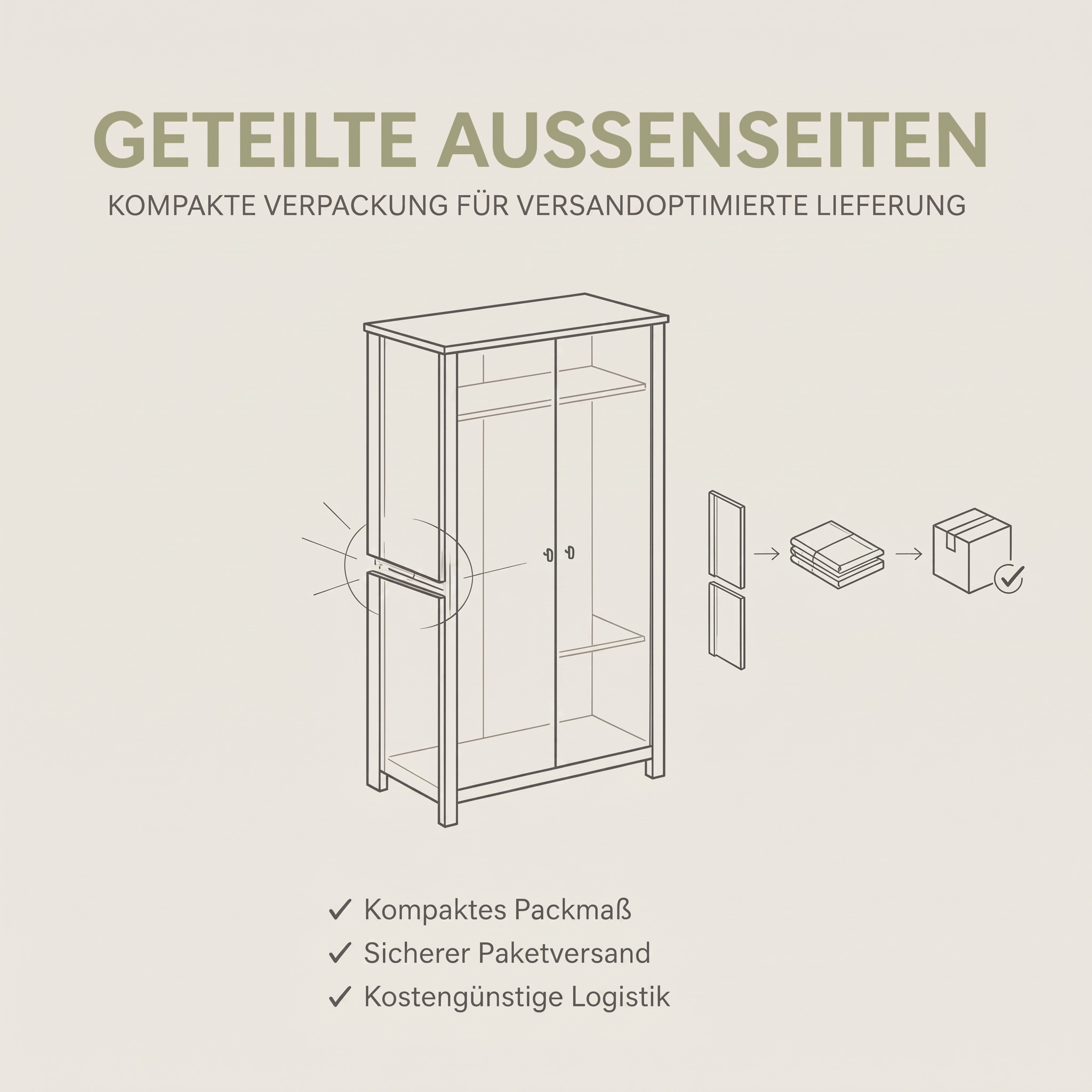 Home affaire Kleiderschrank »BENDINGO, Schlafzimmerschrank, Schrank, Garderobenschrank« OTTO BESTSELLER, Garderobe & Schlafzimmer,  Breite 80cm, weiß, 2-türig, inkl. 1 Kleiderstange und 1 Ablageboden