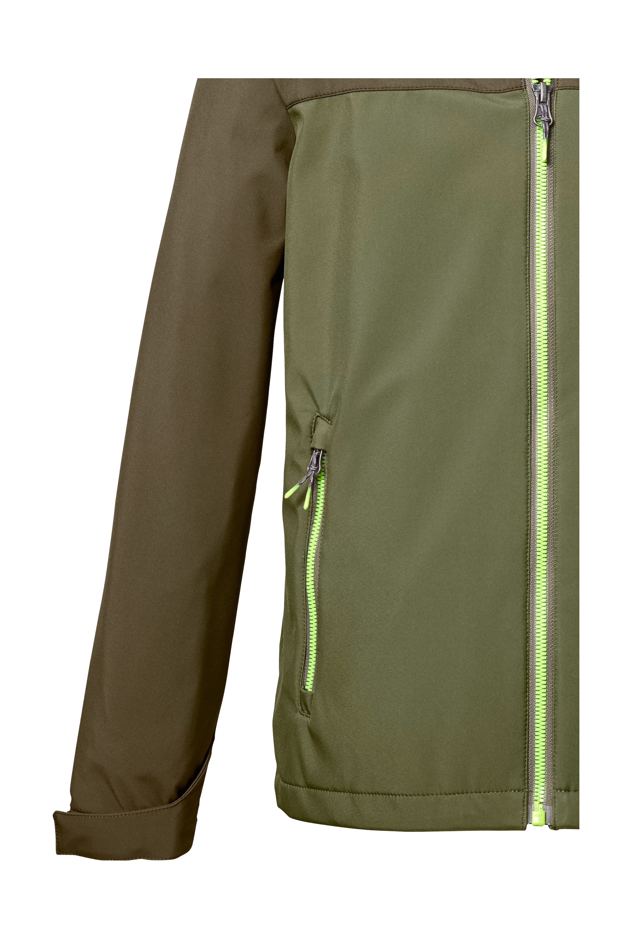 Killtec Softshelljacke »KOS 344 BYS SFTSHLL JCKT«, Softshelljacke: Kapuze verstellbar, 10.000 mm wasserdicht, Colourblock