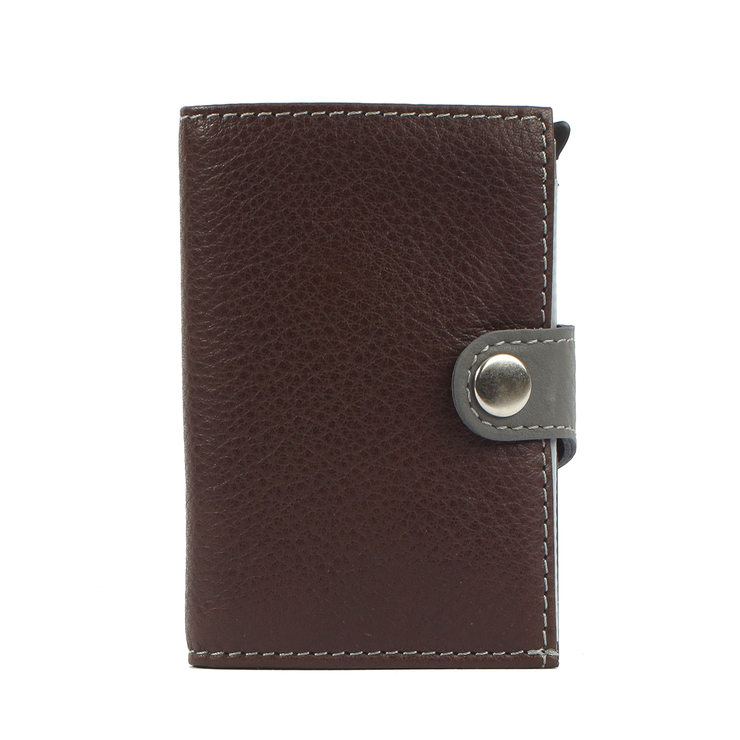 Mini Geldbörse »noonyu single leather«, Kreditkartenbörse aus Upcycling Leder