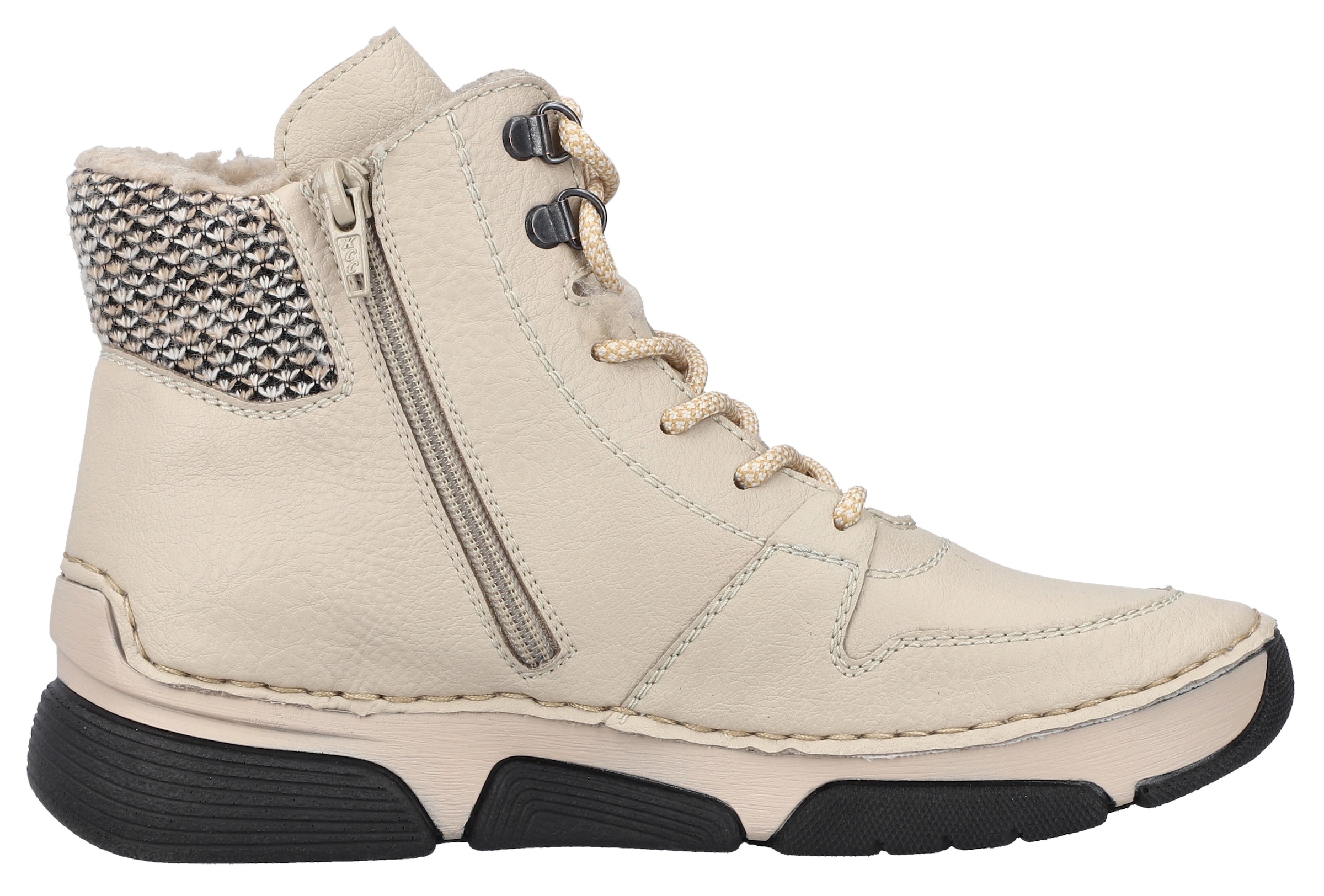 Rieker Winterboots  , Schnürboots, Stiefelette mit praktischem Innenreißverschluss