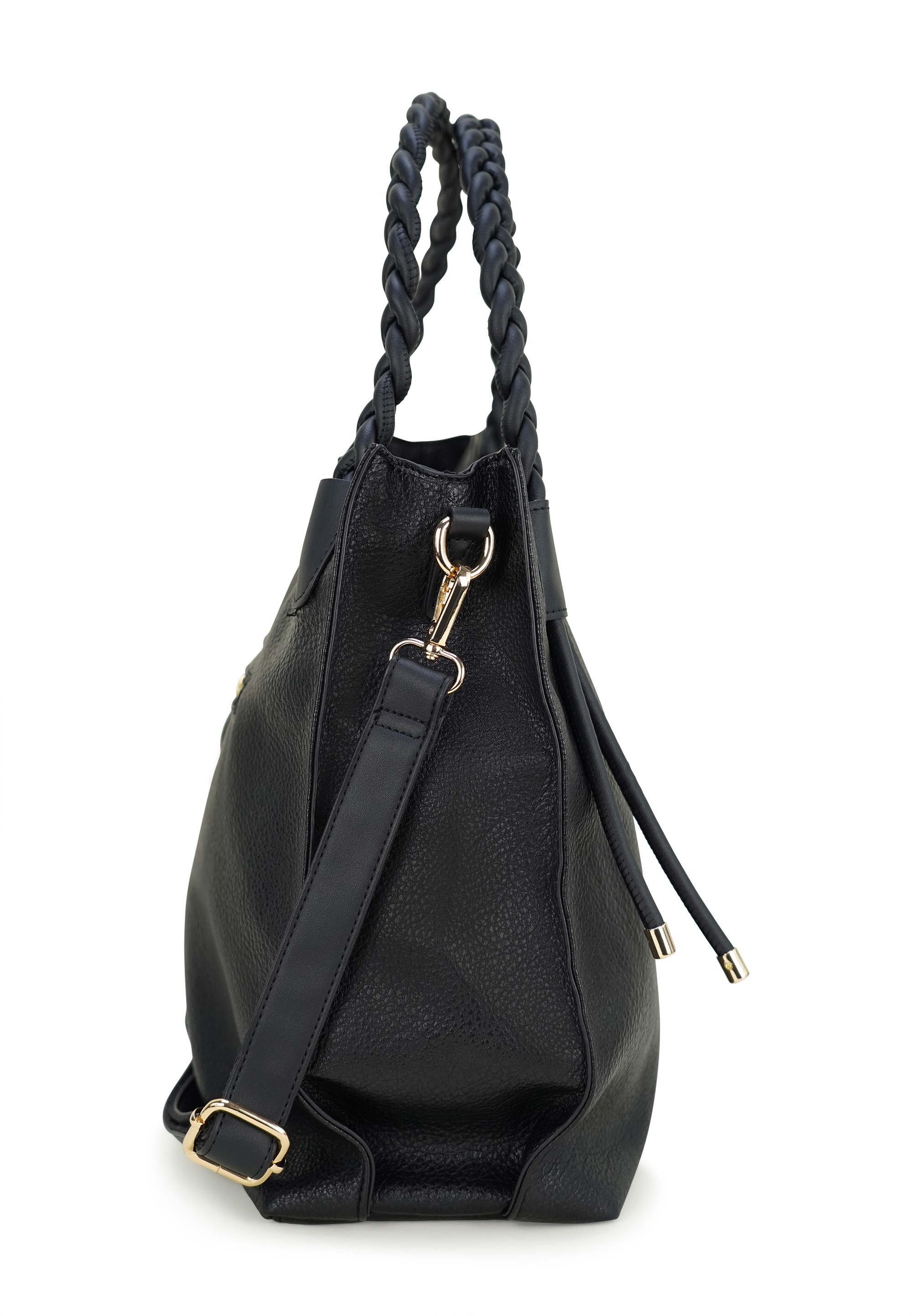 Harpa Schultertasche »MARQUIS« mit geflochtenen Doppelgriffen