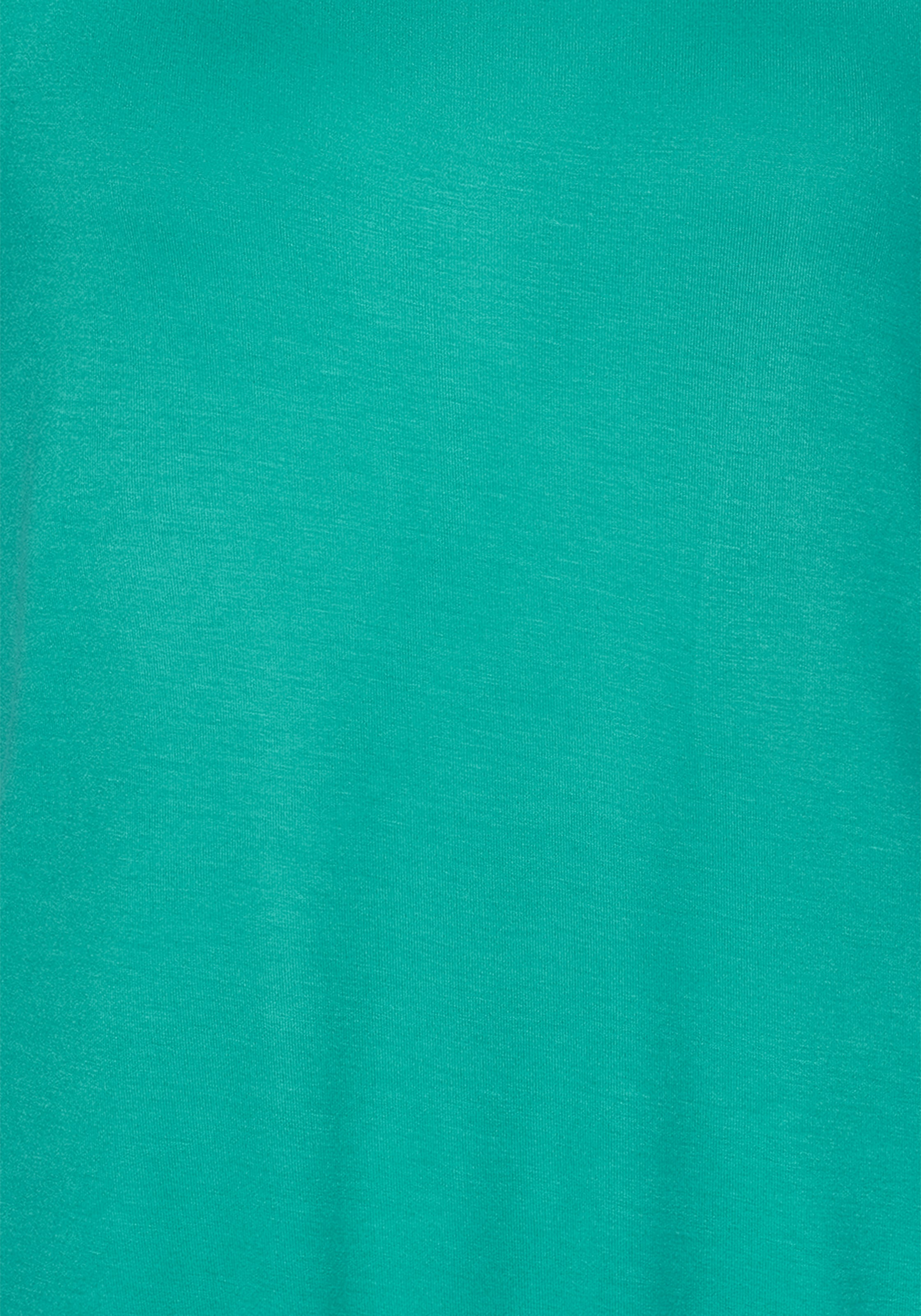 Vivance Kurzarmshirt »mit Gummizug im Bund«, aus weichem Viskose-Stretch