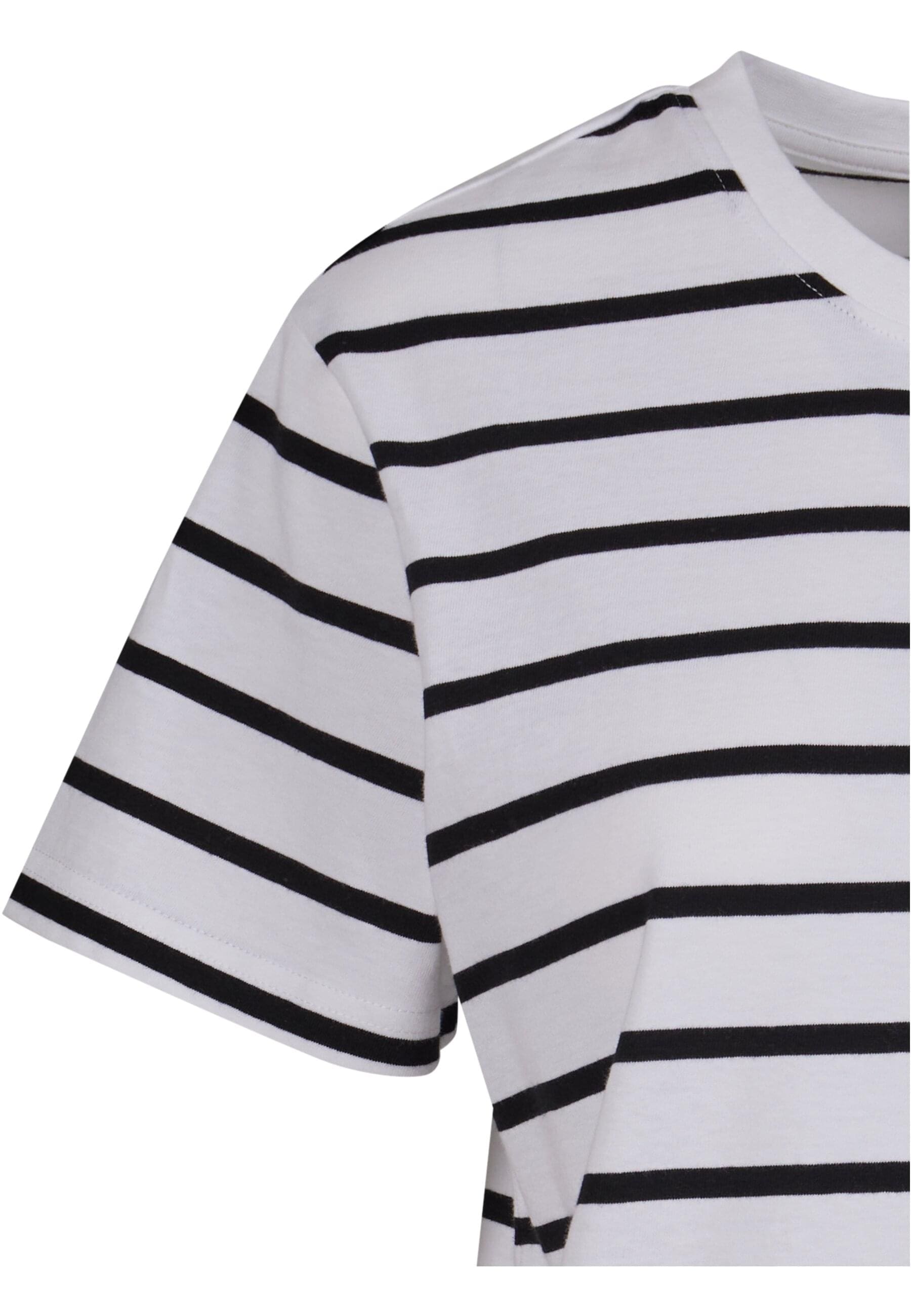 URBAN CLASSICS T-Shirt »Urban Classics Damen Ladies Striped Boxy Tee«, (1 tlg.)