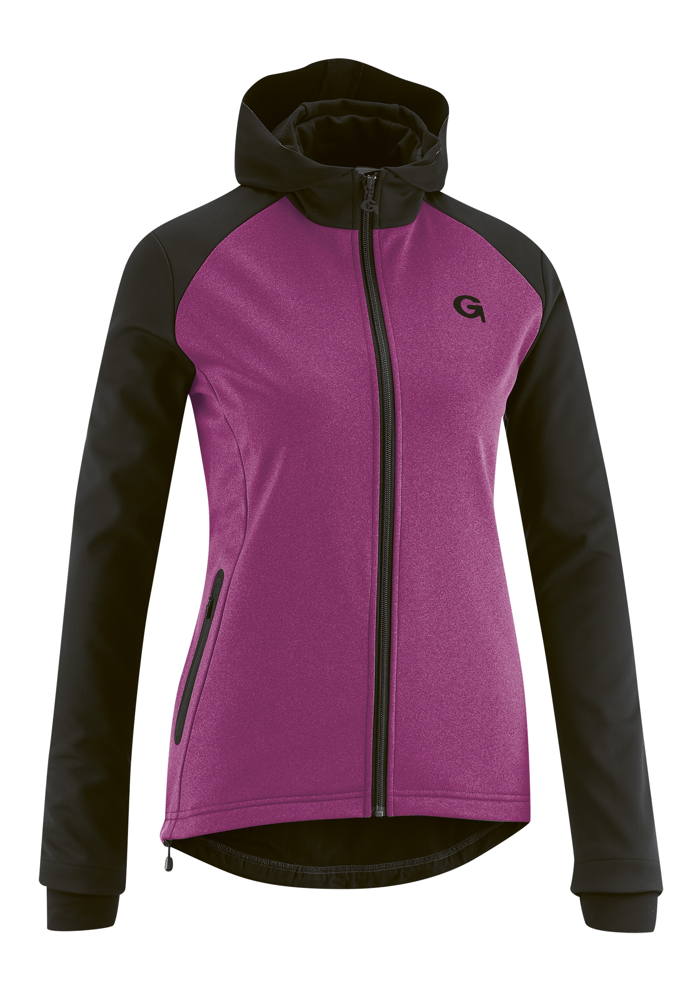 Gonso Radtrikot "TARAVO", Damen Softshell-Hoodie, Windjacke winddicht und atmungsaktiv