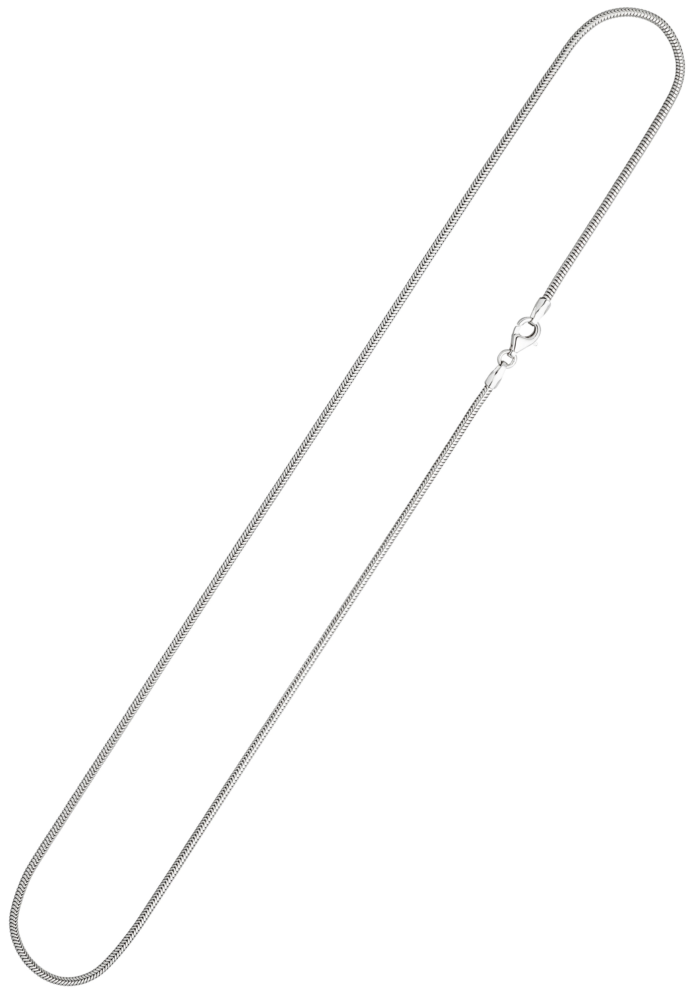 JOBO Goldkette »Schlangen-Kette« 333 Weißgold 42 cm 1 4 mm
