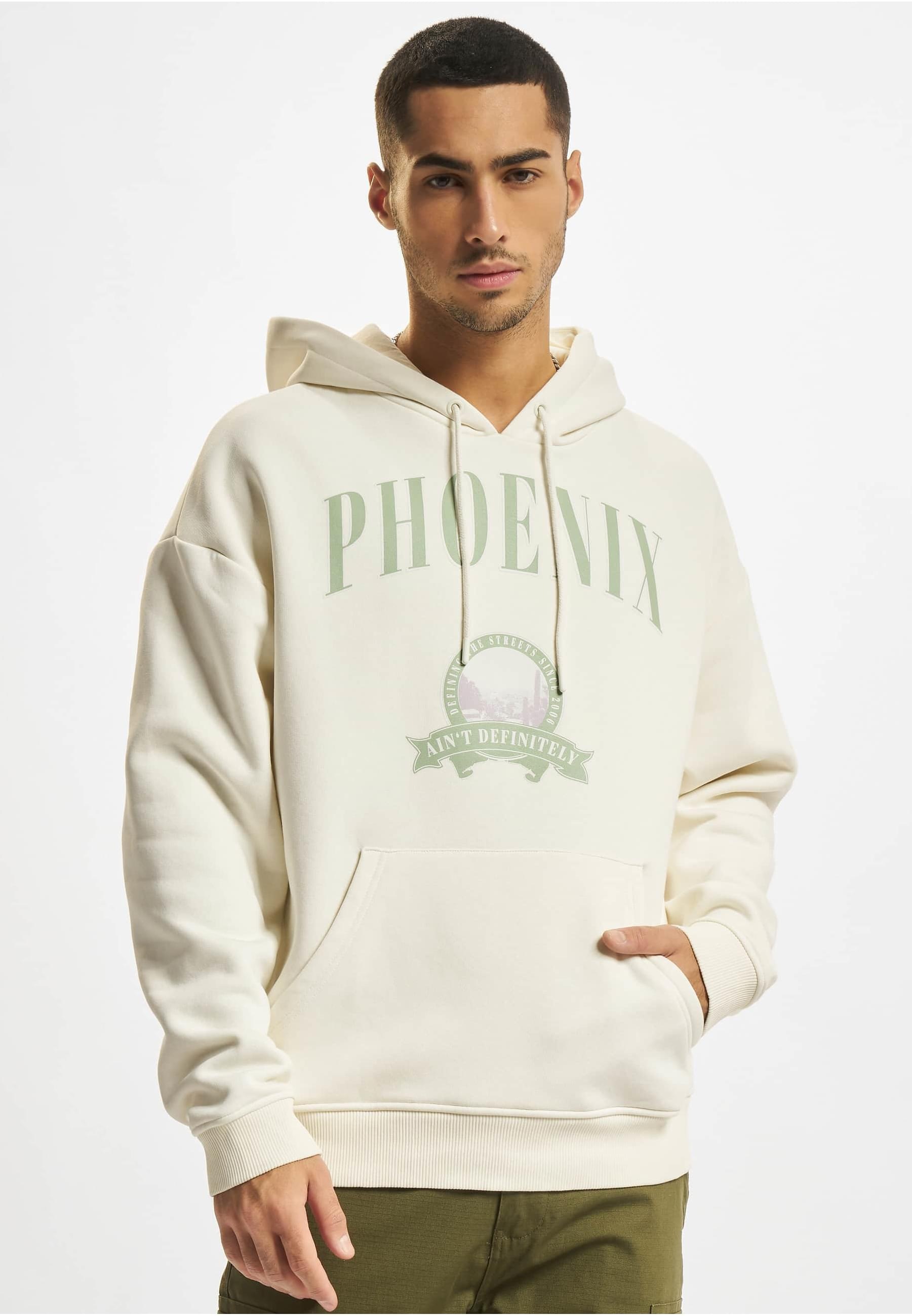 DEF Kapuzensweatshirt »DEF Herren DEF Left Circular Print Hoody«, (1 tlg.)