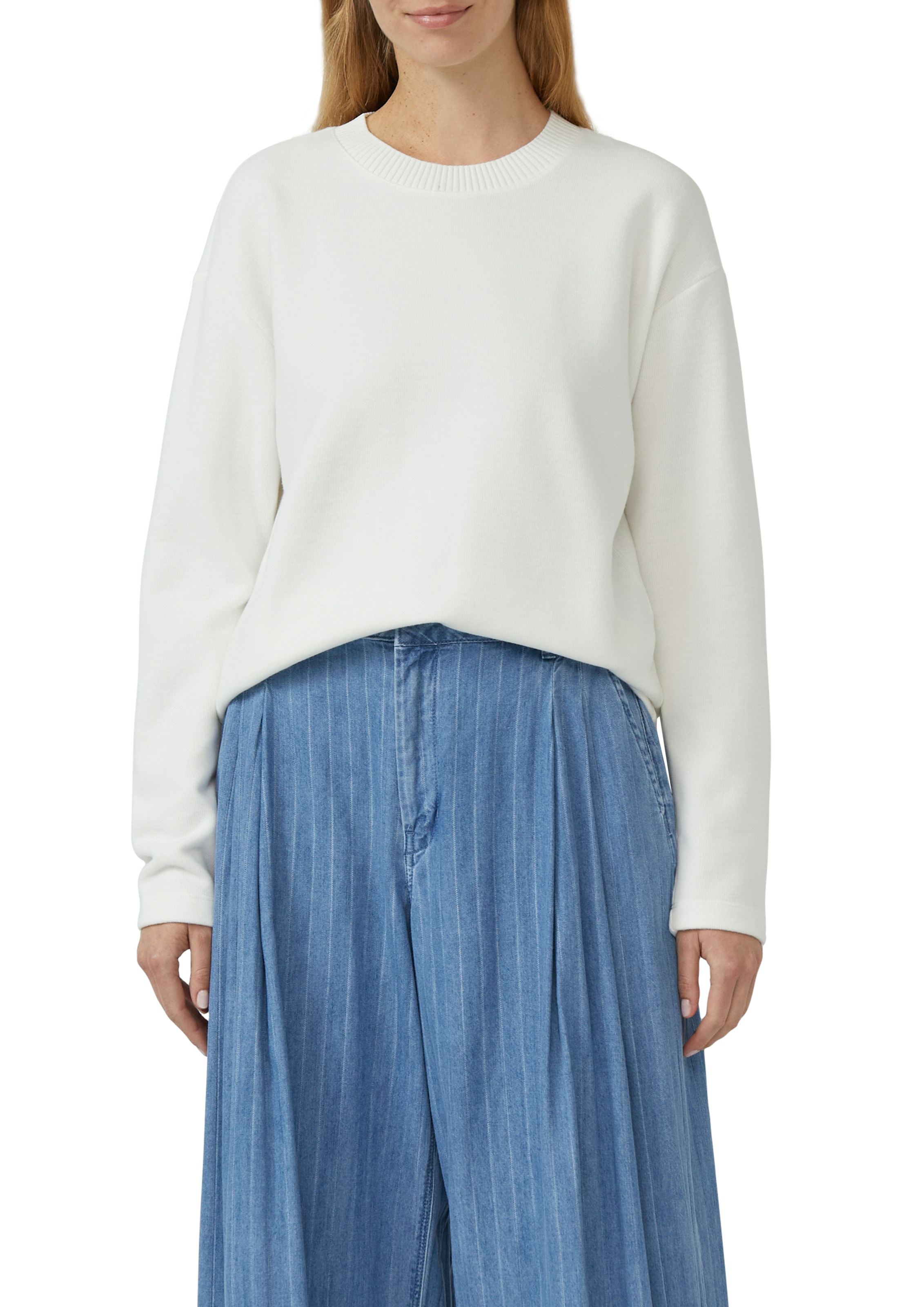 s.Oliver Sweatshirt, mit Rippblende günstig online kaufen
