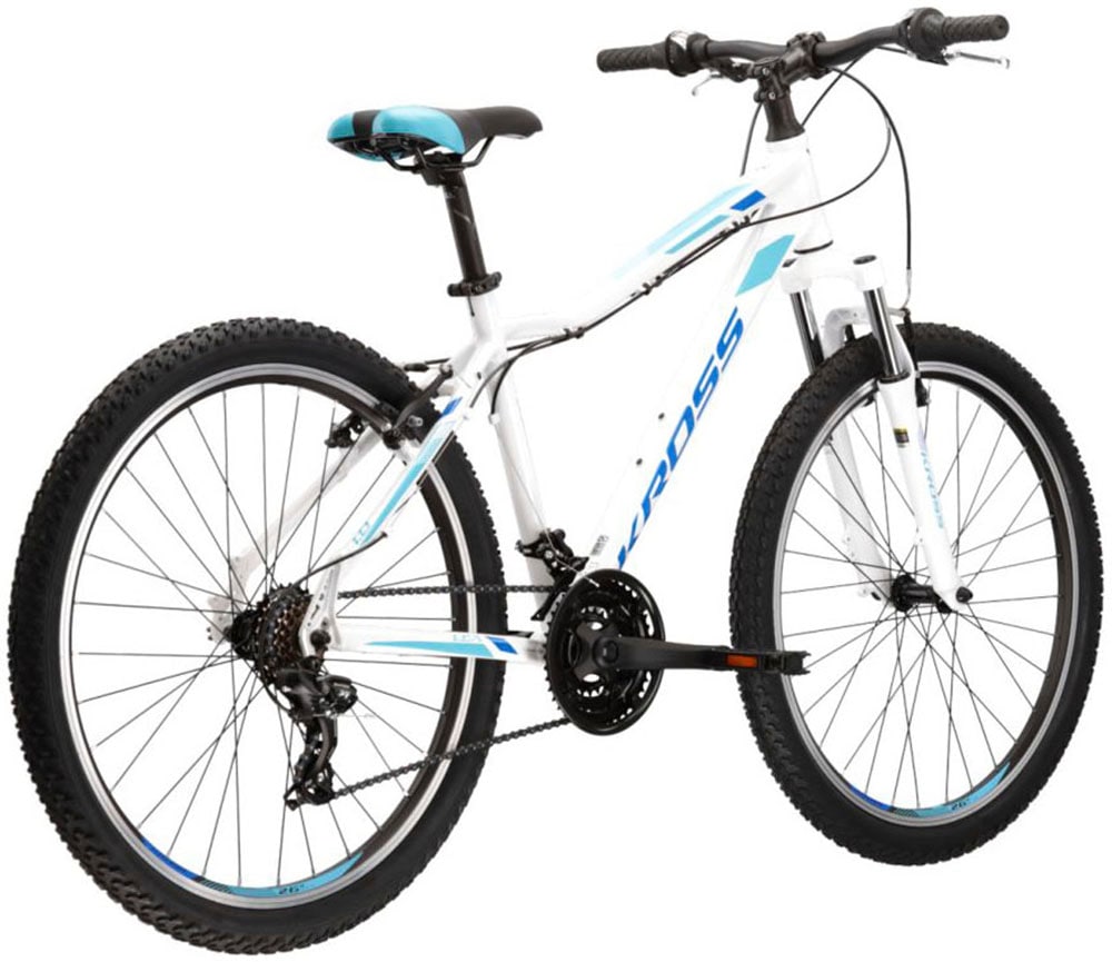 Kross Mountainbike »KROSS MTB Hardtail Lea 1.0 26" weiß«, 21 Gang, Shimano, TOURNEY TY300 Schaltwerk, Kettenschaltung