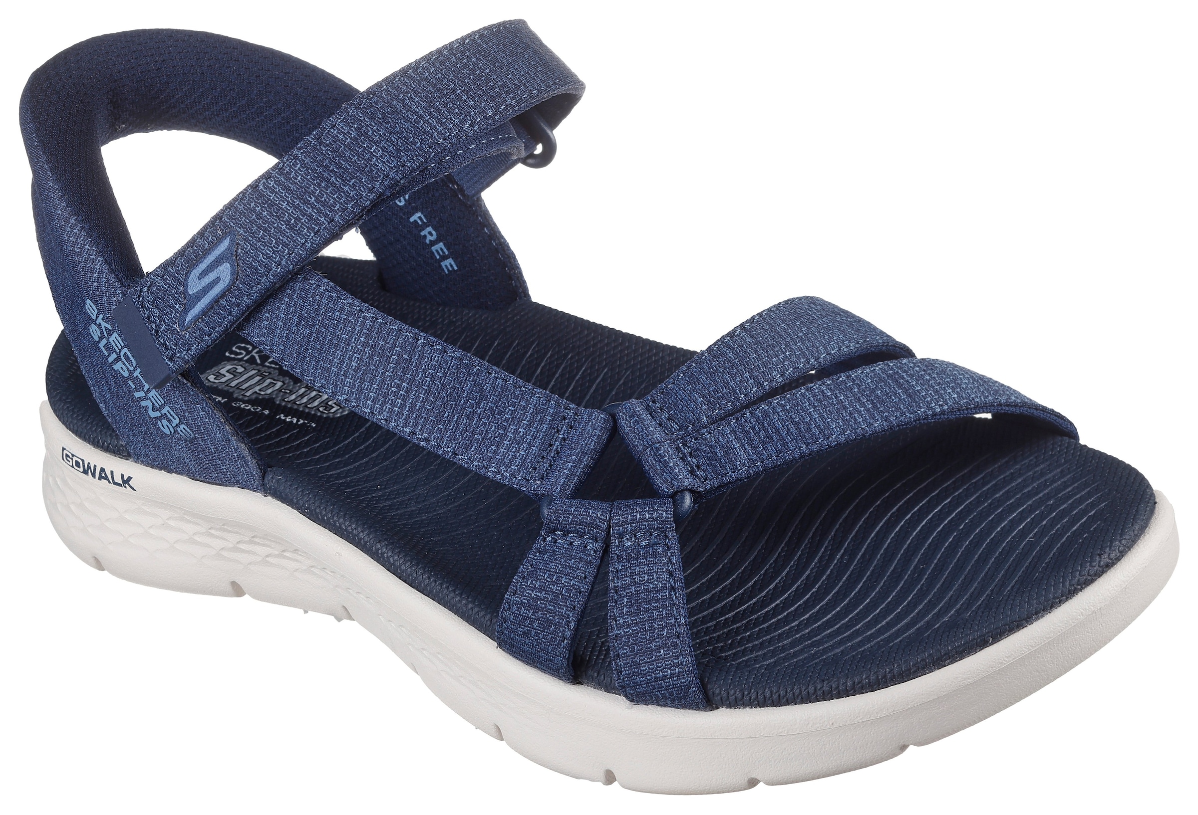 Skechers Sandale »GO WALK FLEX SANDAL-ILLUMINATE«, Sandalette, Trekking Sandale mit Gogo Mat Fußbett