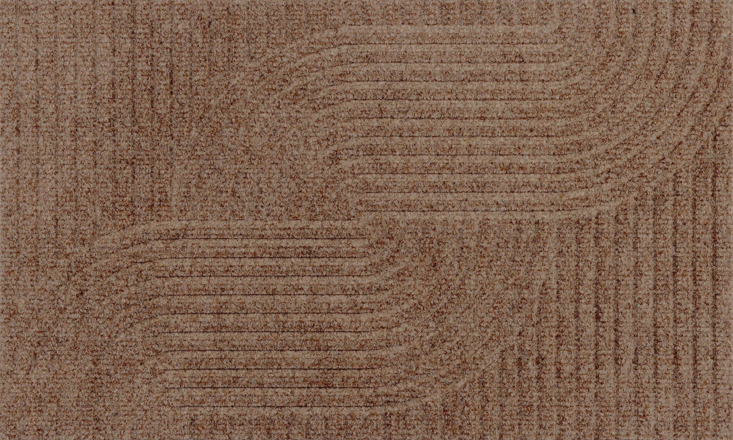 wash+dry by Kleen-Tex Fußmatte "Loop taupe" rechteckig 8 mm Höhe