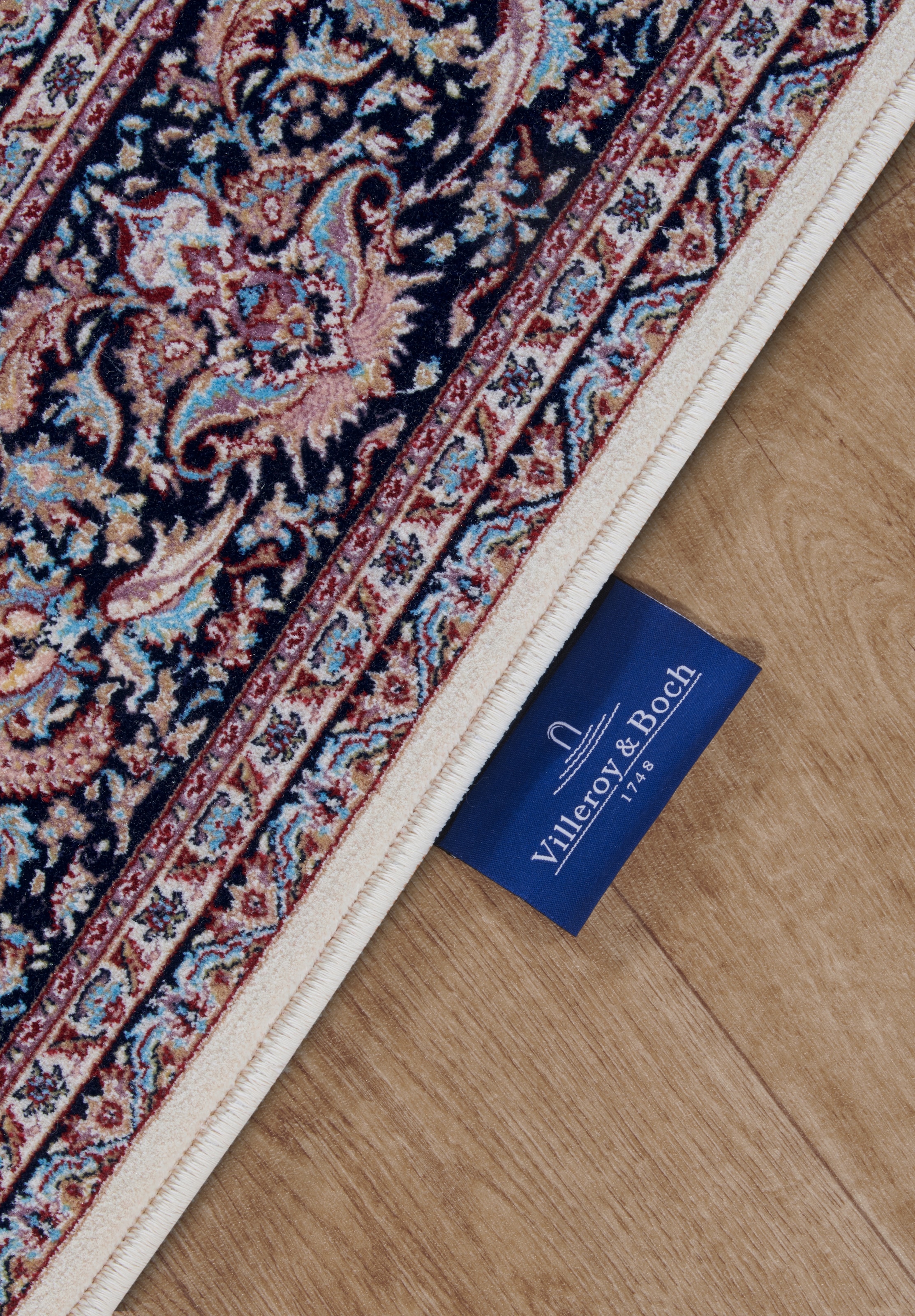Villeroy & Boch Teppich »Alfred«, rechteckig, 7 mm Höhe, Orientalisch, Fransen, Wohnzimmer, Schlafzimmer, Klassisch, Kurzflor