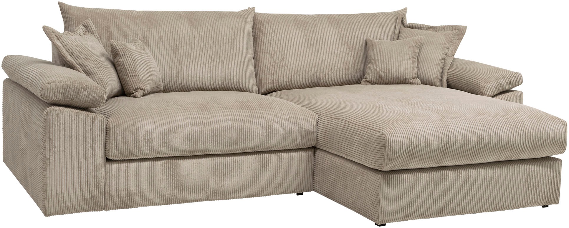 Home affaire Ecksofa "Soft&Cosy XXL L-Form - Breite 303 cm", Mega-Sofa, in günstig online kaufen