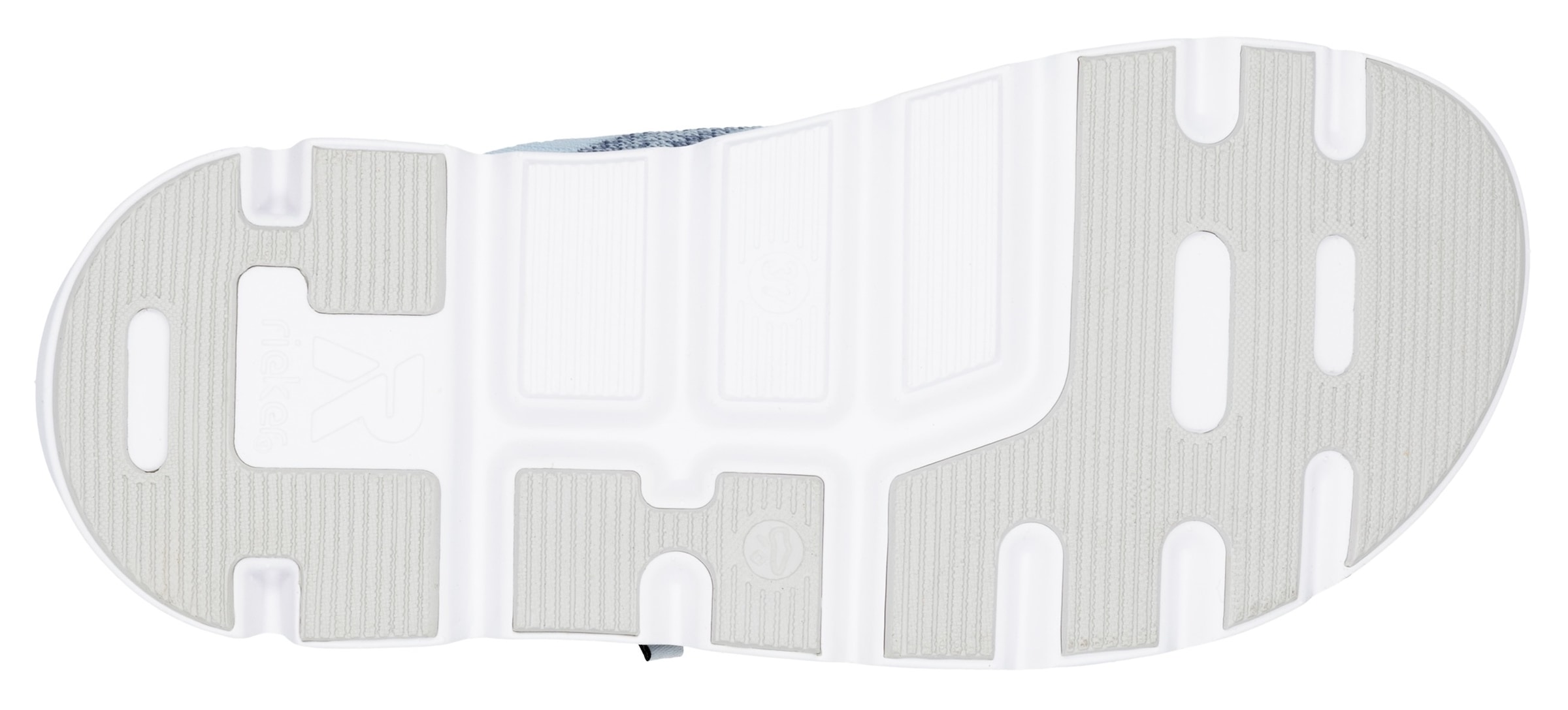 RIEKER Sport Pantolette, Sommerschuh, Schlappen, Poolslides, Strandschuh, maschinenwaschbar