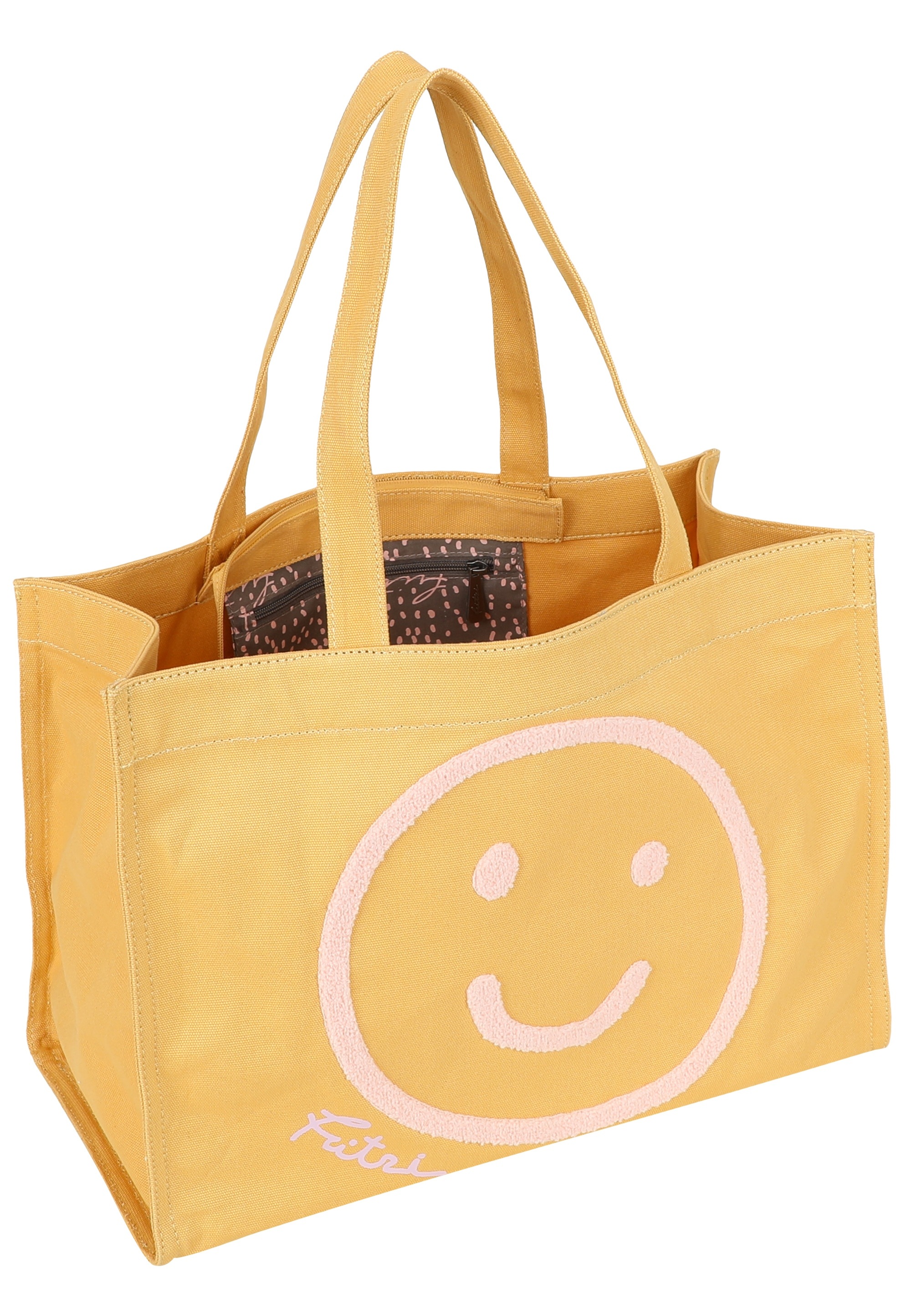 Fritzi aus Preußen Henkeltasche »Easy01 Limited Smile« mit tollem Smiley-Print