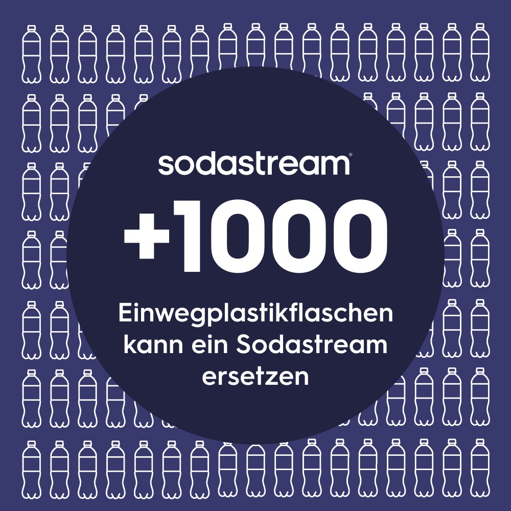 SodaStream Thermoflasche »Metallflasche Fizz&go COOL DWS, 0,9 l, Trinkflasche« kompatibel mit SodaStream DUO, E-DUO, TERRA, ART & ENSO Wassersprudler