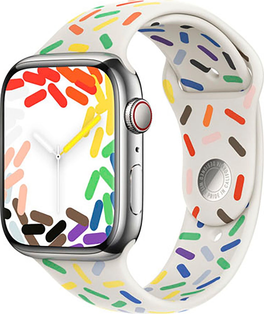 Apple Smartwatch-Armband »41mm Pride Edition Sport Band - S/M«