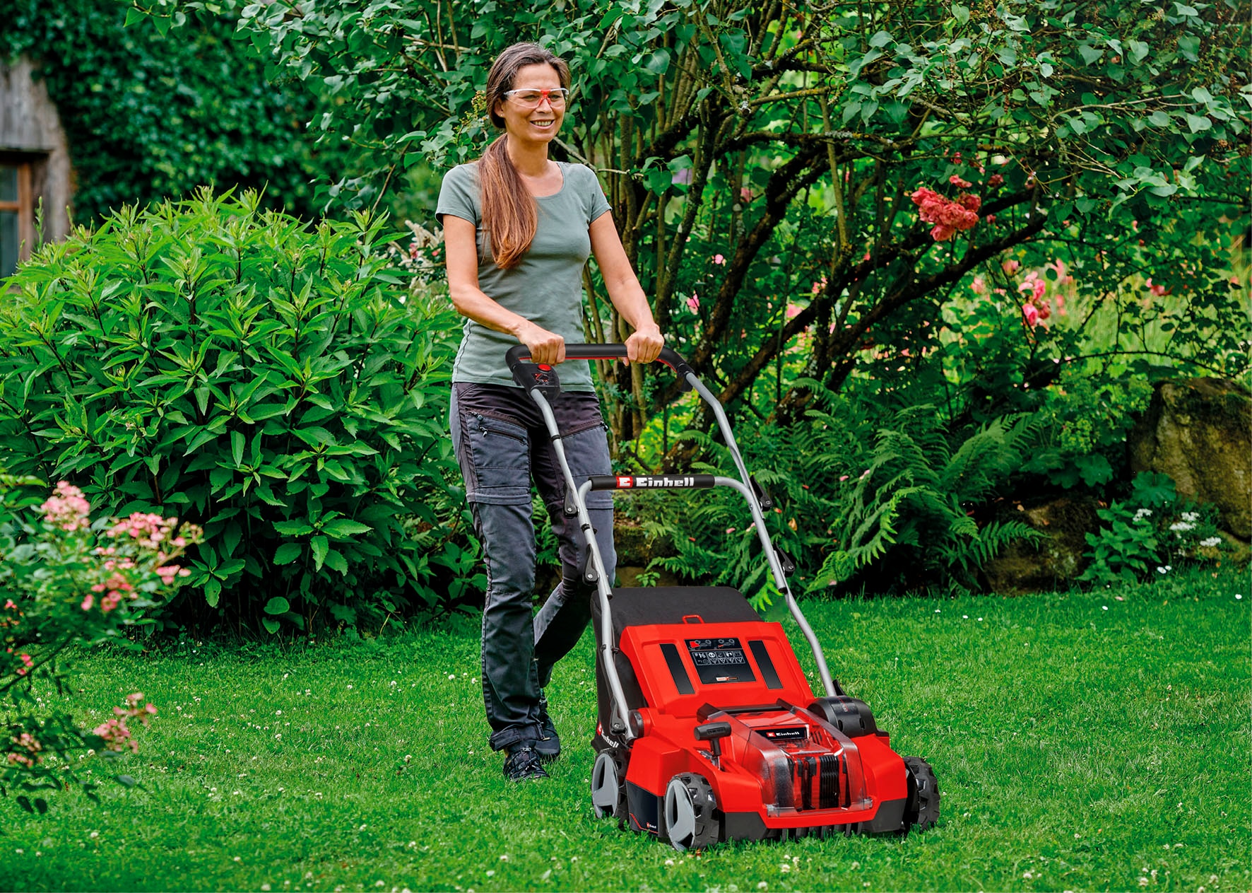Einhell Akku-Vertikutierer / Lüfter »Power X-Change GE-SA 36/35 Li-Solo«, ohne Akku und Ladegerät