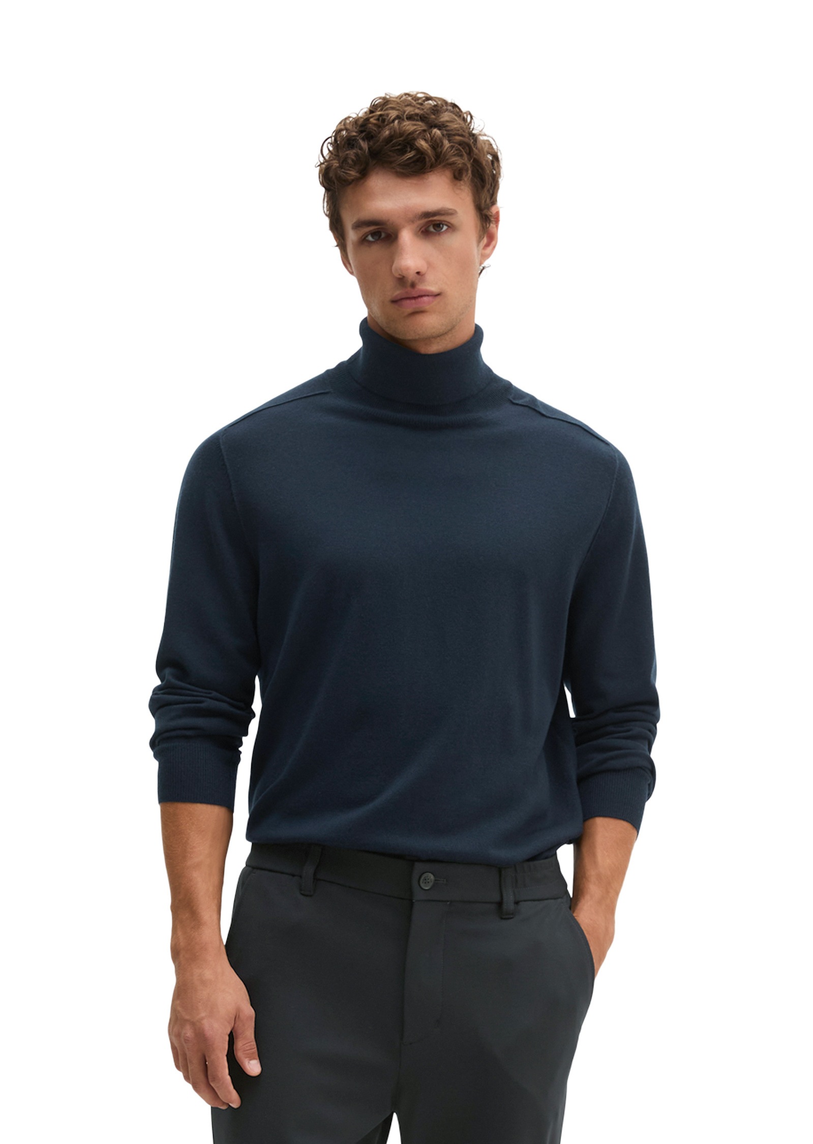 Marc OPolo Rollkragenpullover "aus weicher Merinowolle"