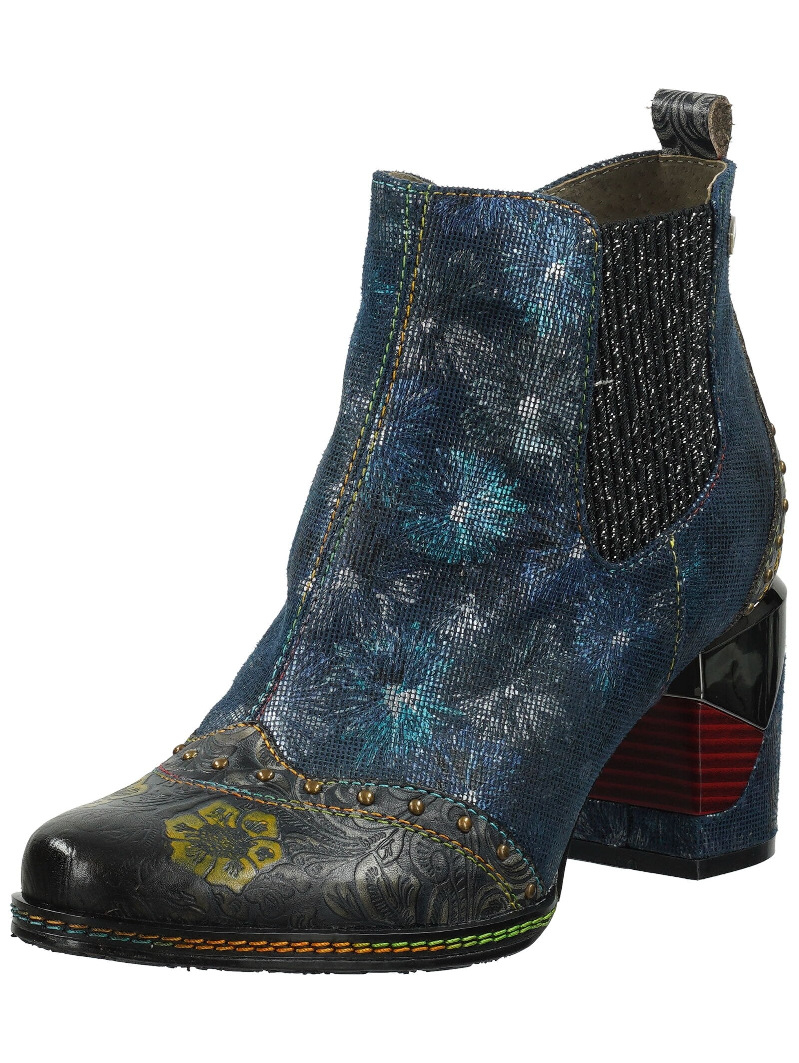 LAURA VITA Stiefelette "LAURA VITA Stiefelette Leder/Textil" günstig online kaufen