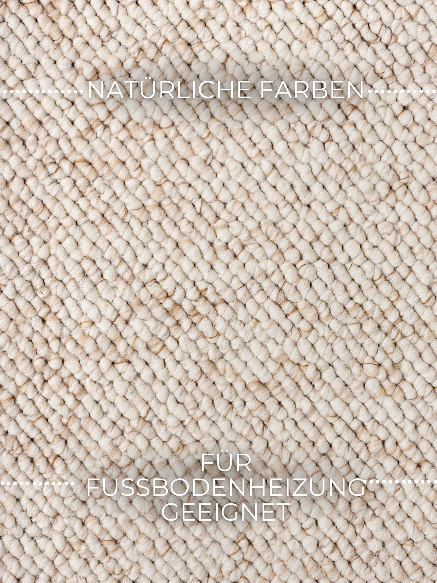 ELLE DECORATION Teppich »Rocco«, rechteckig, 10 mm Höhe, Nachhaltig, Läufer, waschbar, Wohnzimmer, Esszimmer, Woll-Optik