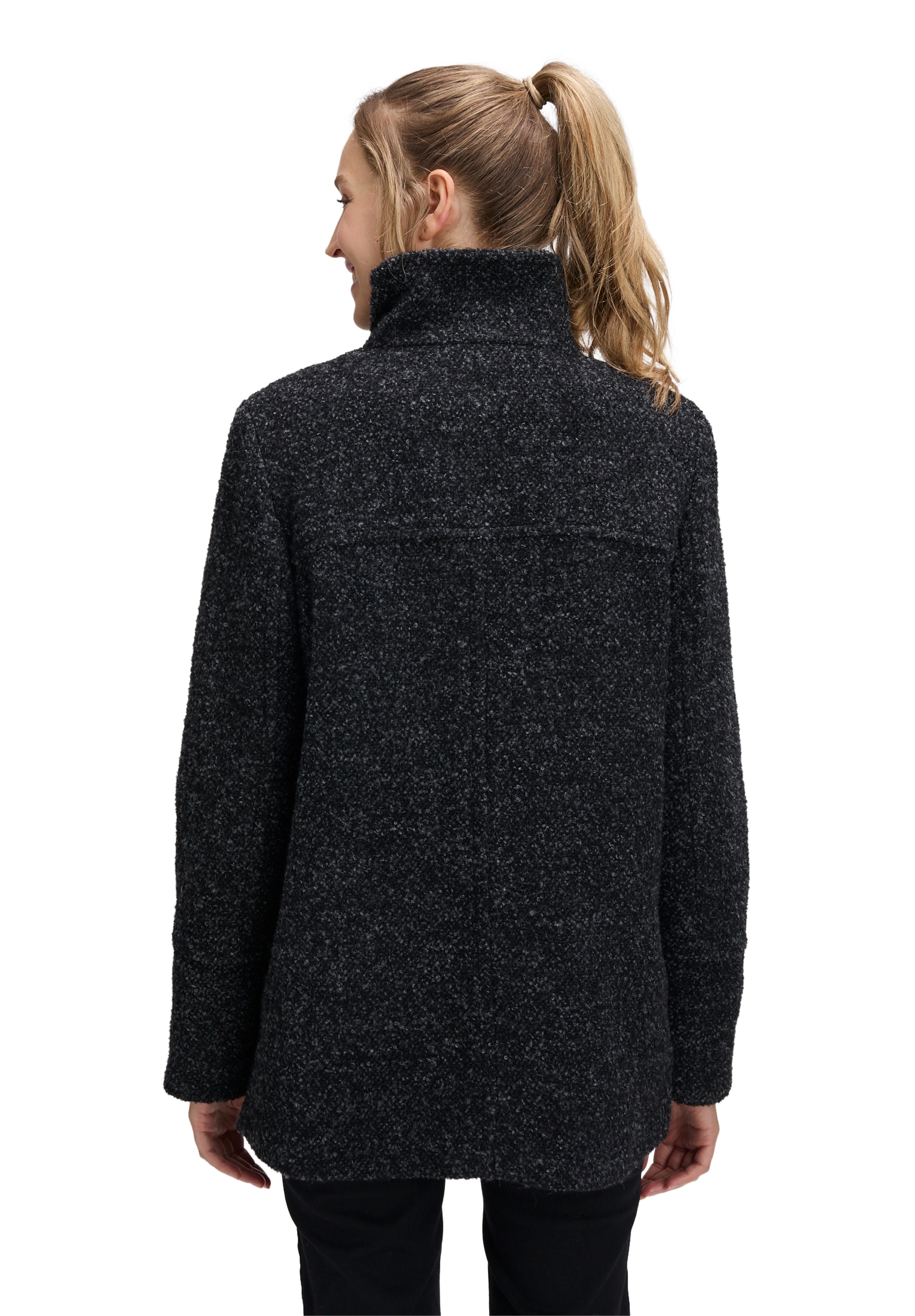 Gil Bret Wolljacke, ohne Kapuze, mit Stehkragen