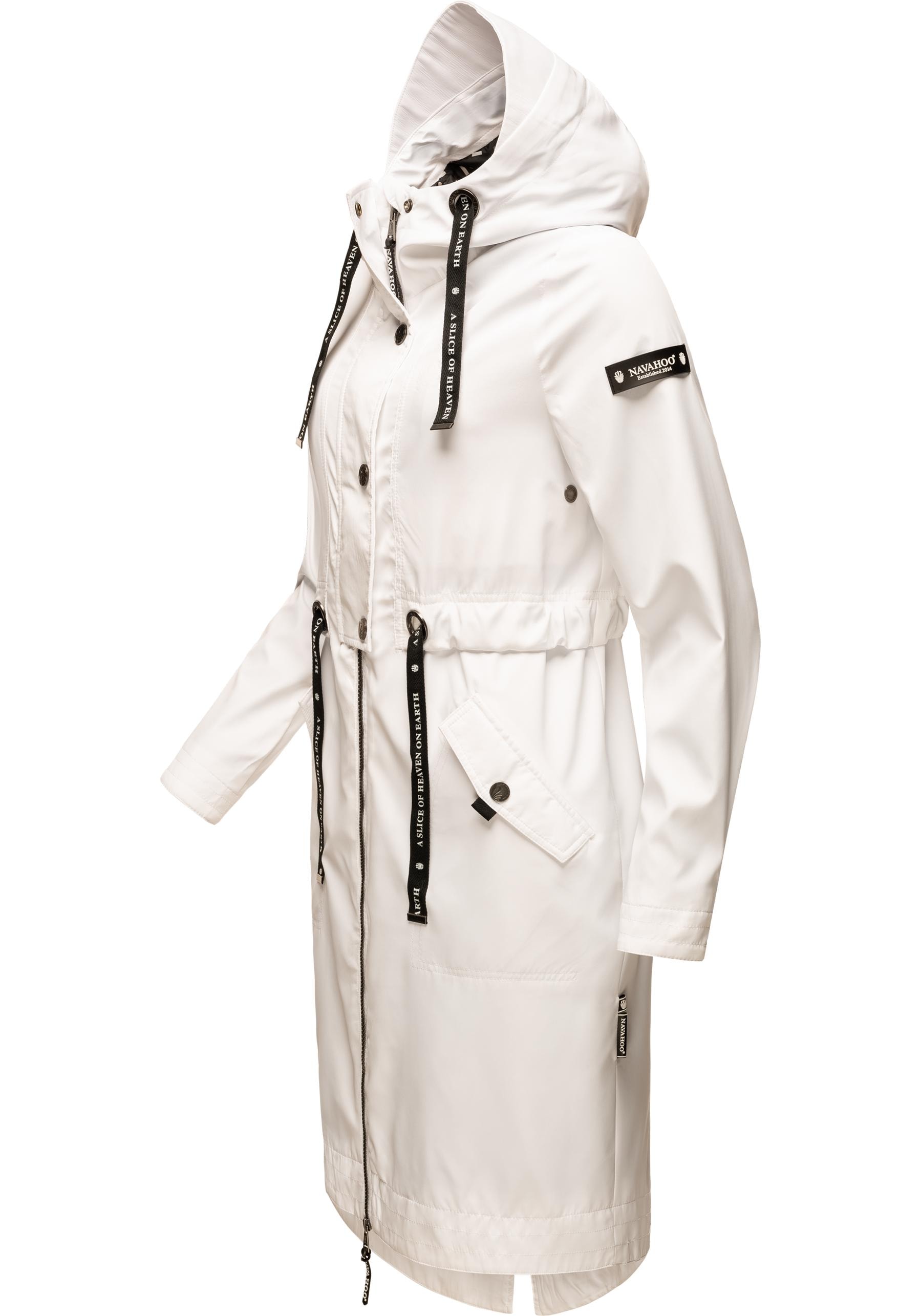 Navahoo Funktionsparka »Josinaa«, mit Kapuze, stylische Übergangs Outdoorjacke mit Kapuze